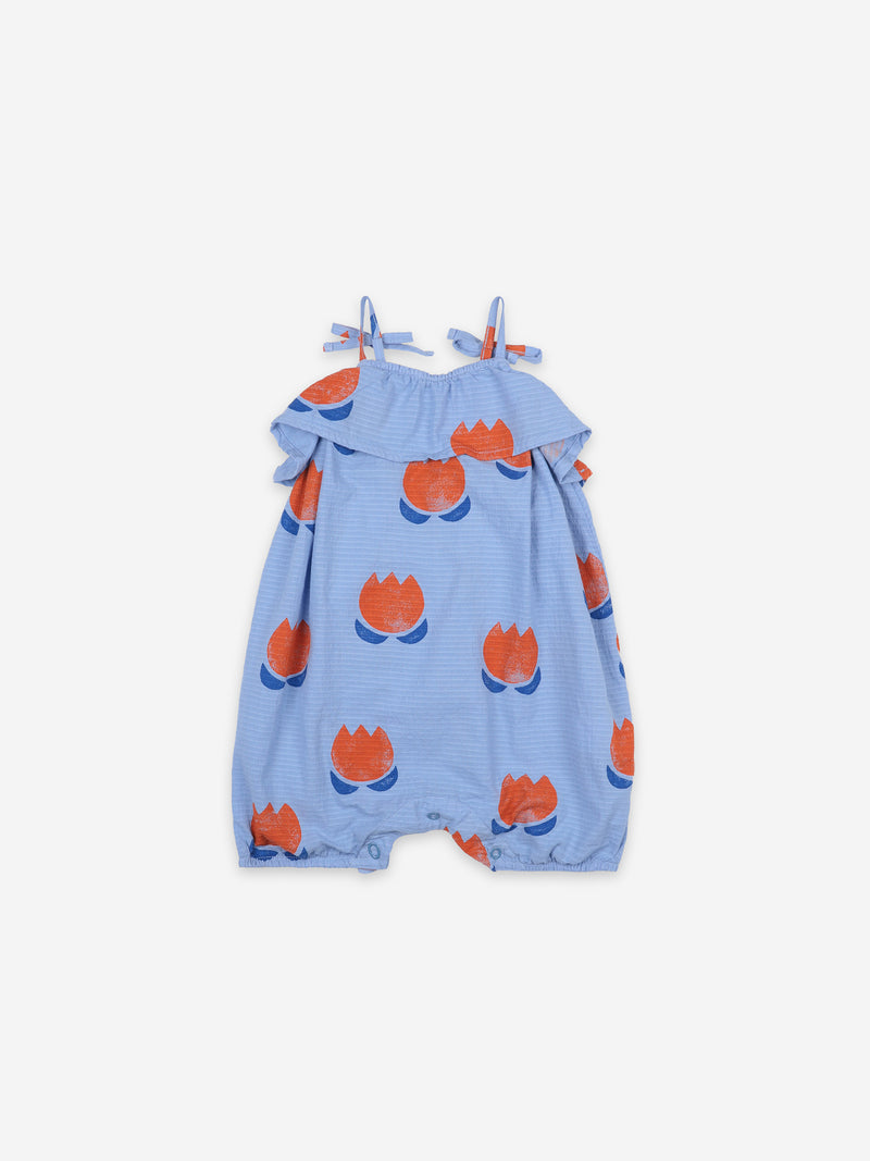 Chocolate Flowers All Over Wove