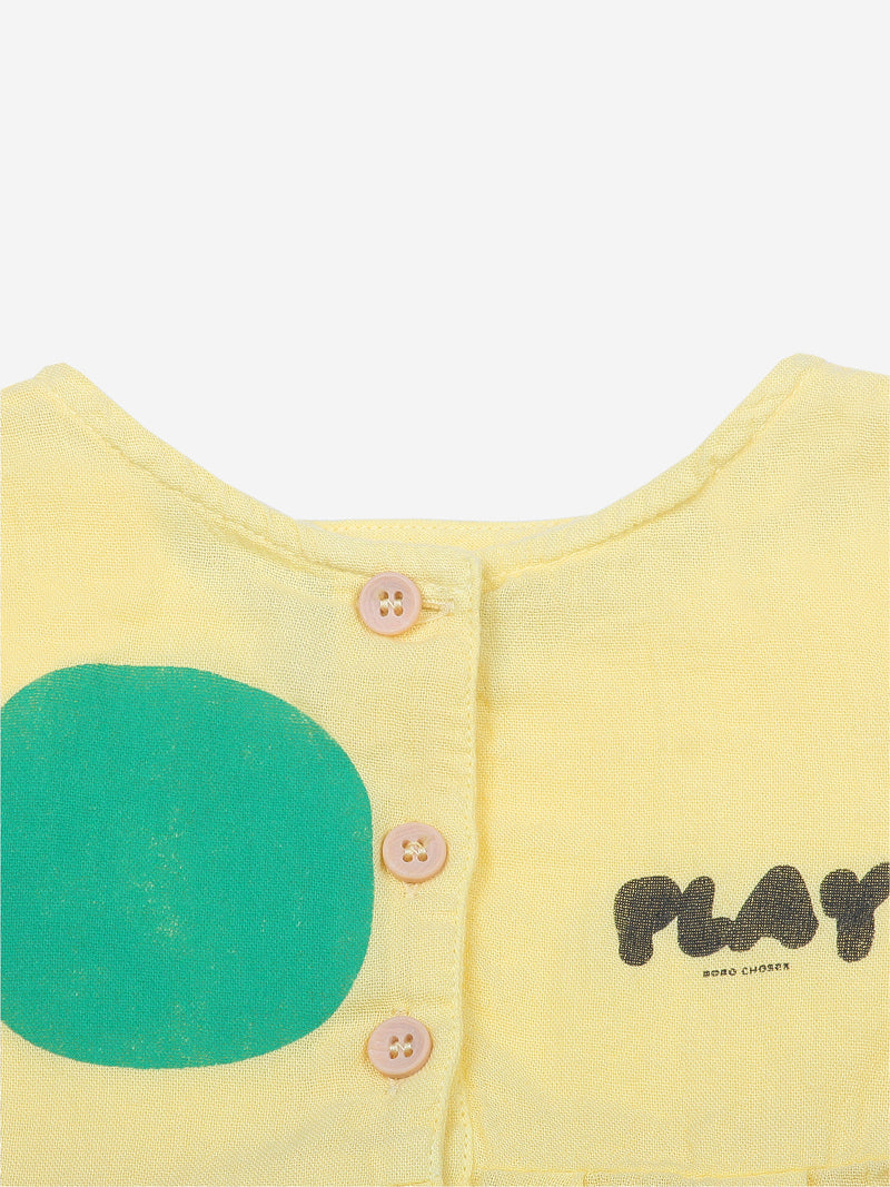 Play Landscape Buttoned Dress