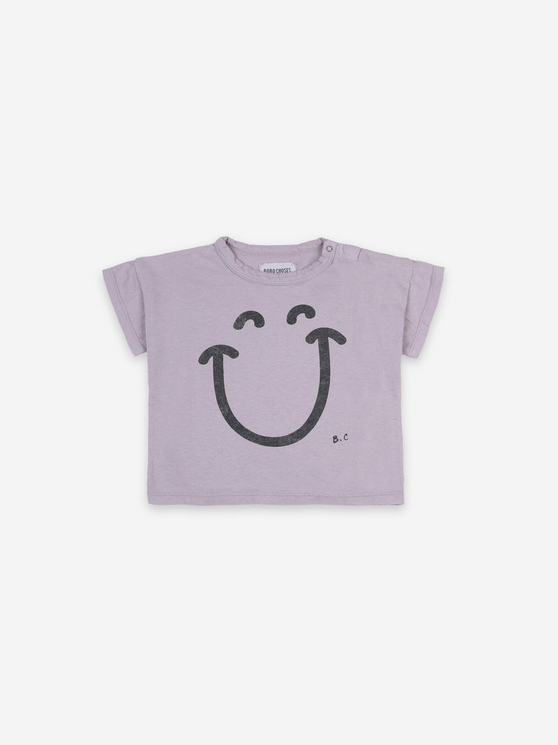 Big Smile Lila Short Sleeve T-shirt