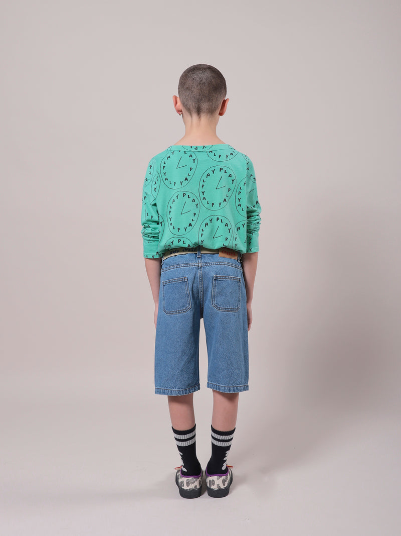 Bird & Dog Play Denim Bermuda