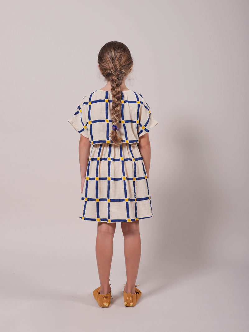 Cube All Over Woven Dress