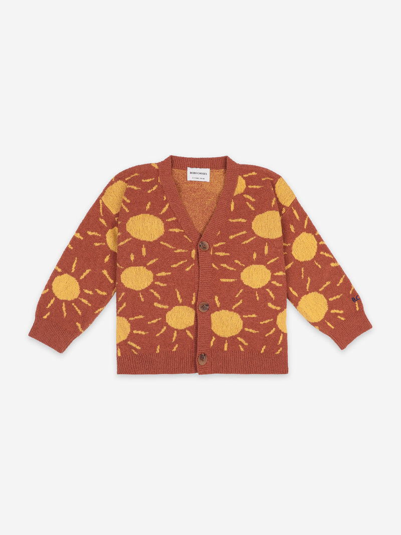 Sun Jaquard Cardigan