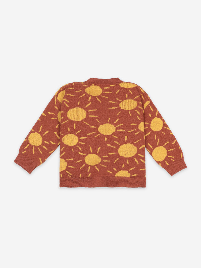 Sun Jaquard Cardigan