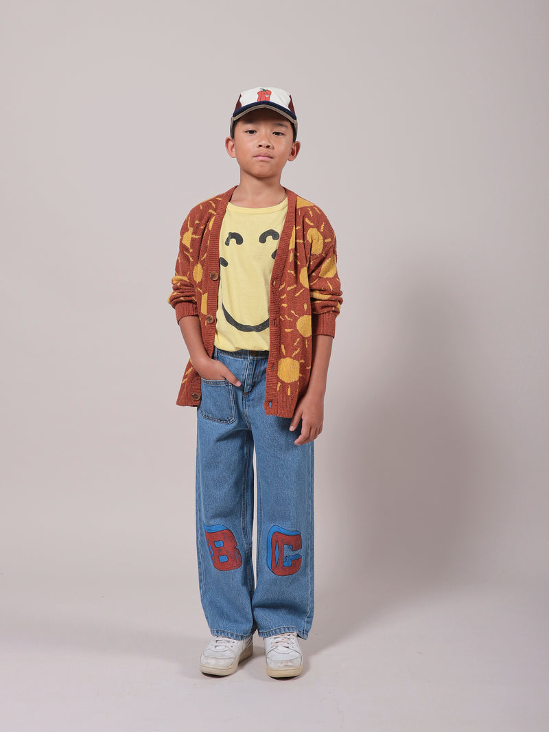 Sun Jaquard Cardigan