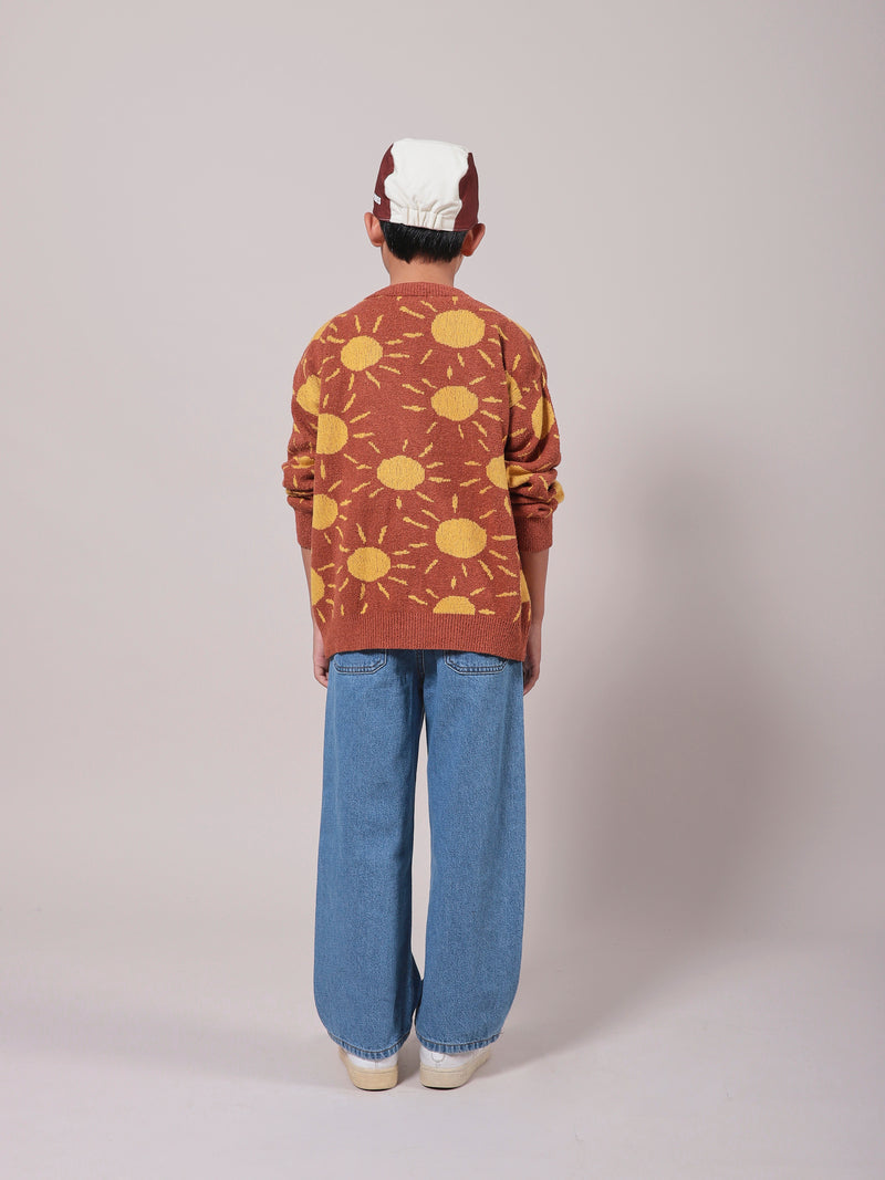 Sun Jaquard Cardigan