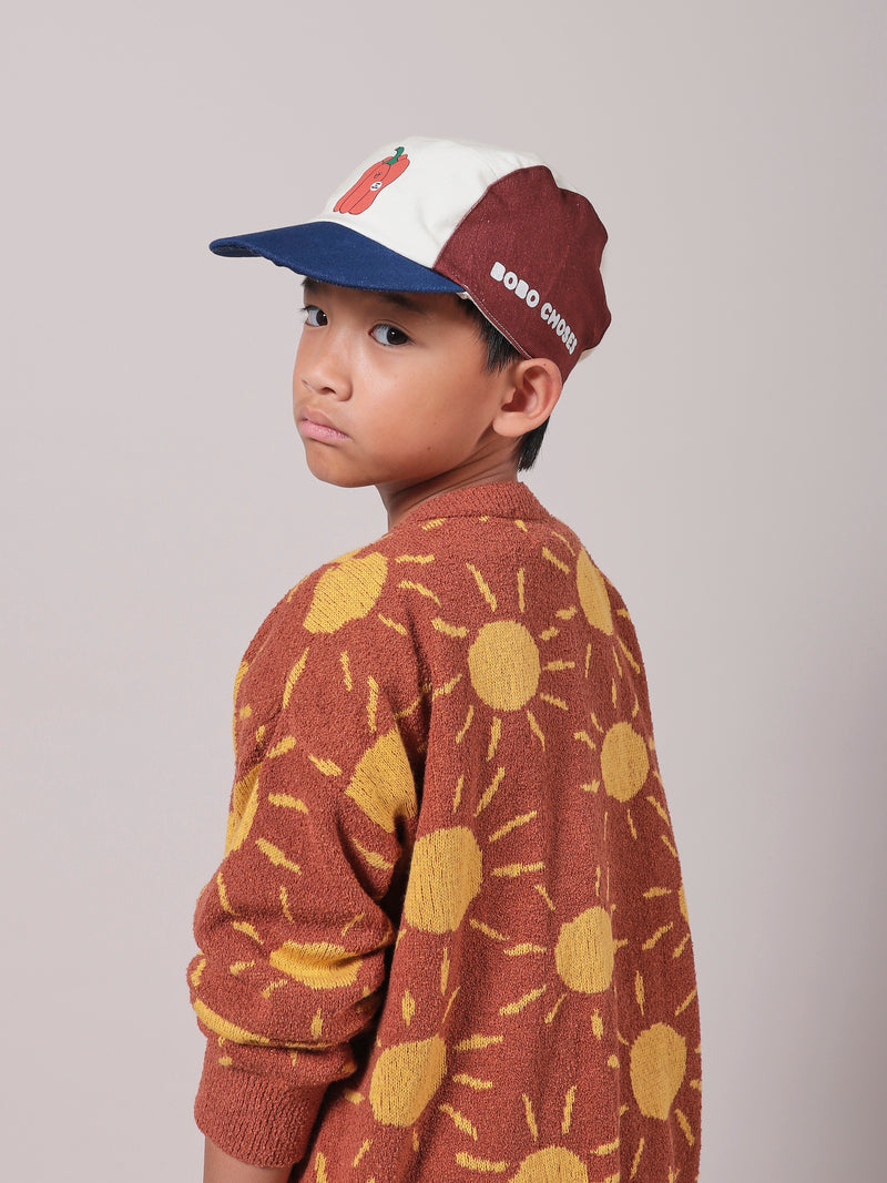 Sun Jaquard Cardigan