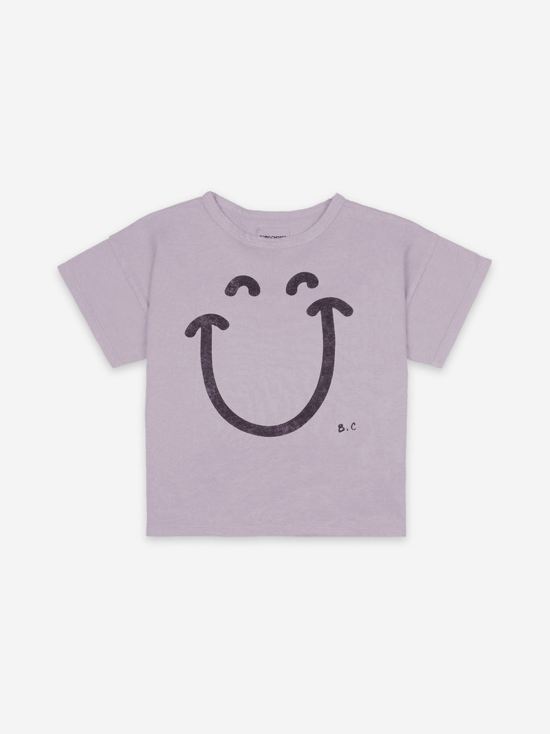 Big Smile Lilas Short Sleeve T-shirt