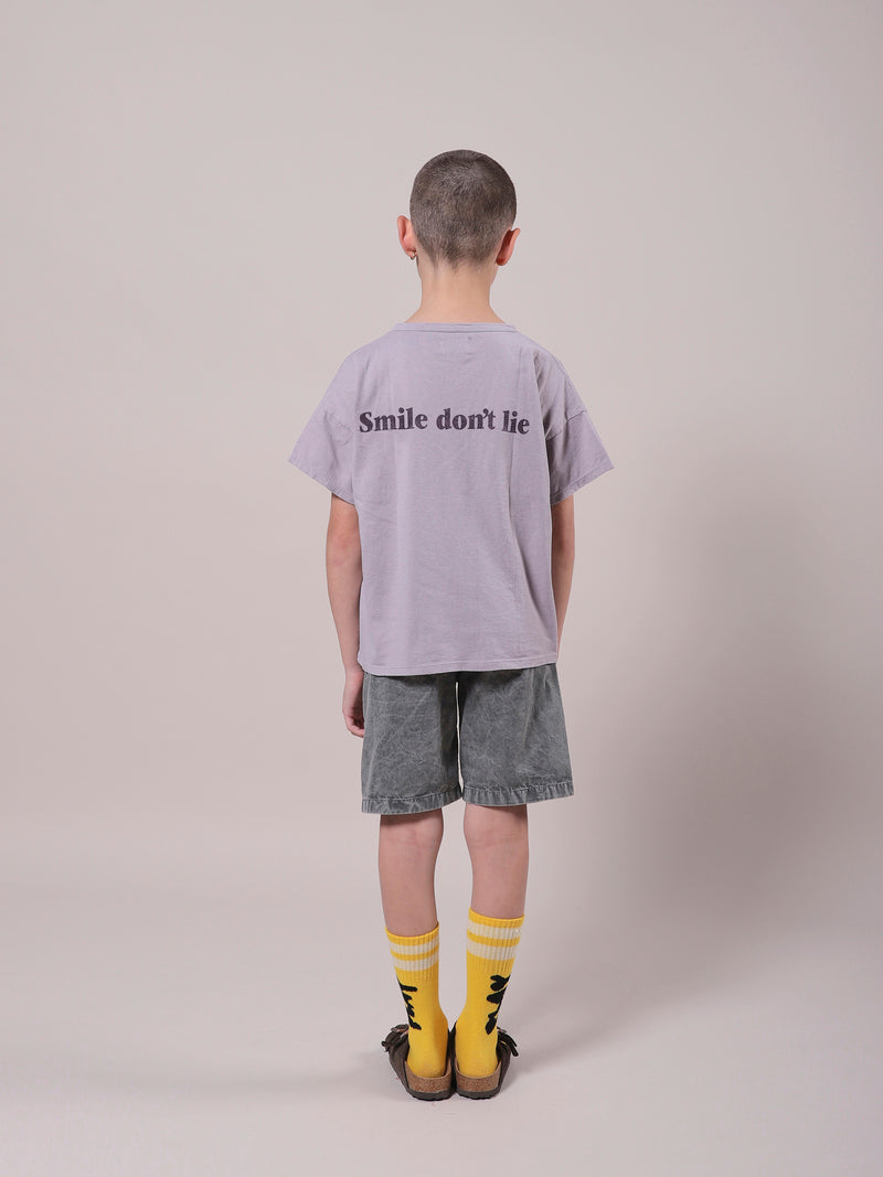 Big Smile Lilas Short Sleeve T-shirt