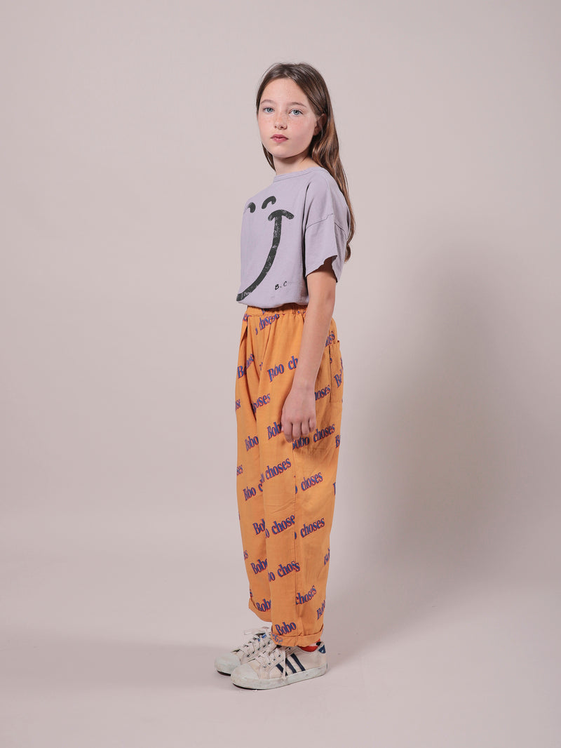 Big Smile Lilas Short Sleeve T-shirt