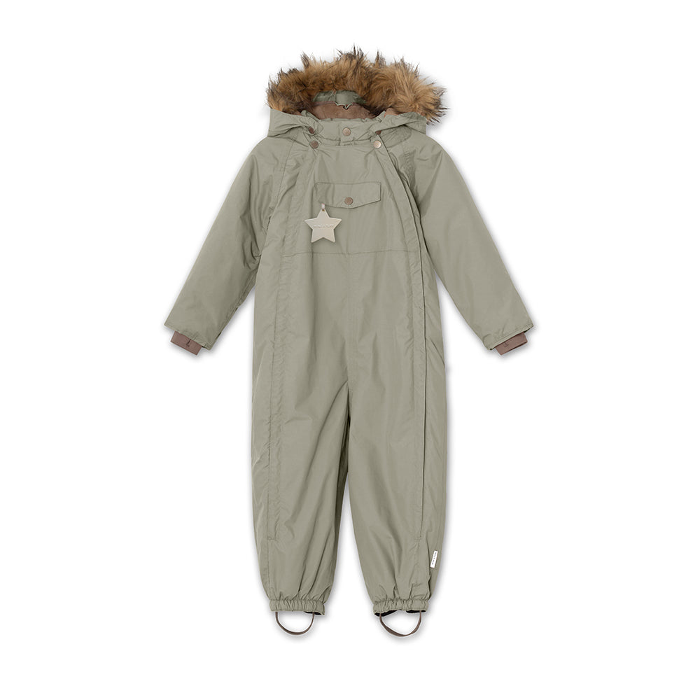 Wisti Snowsuit Fake Fur Vert