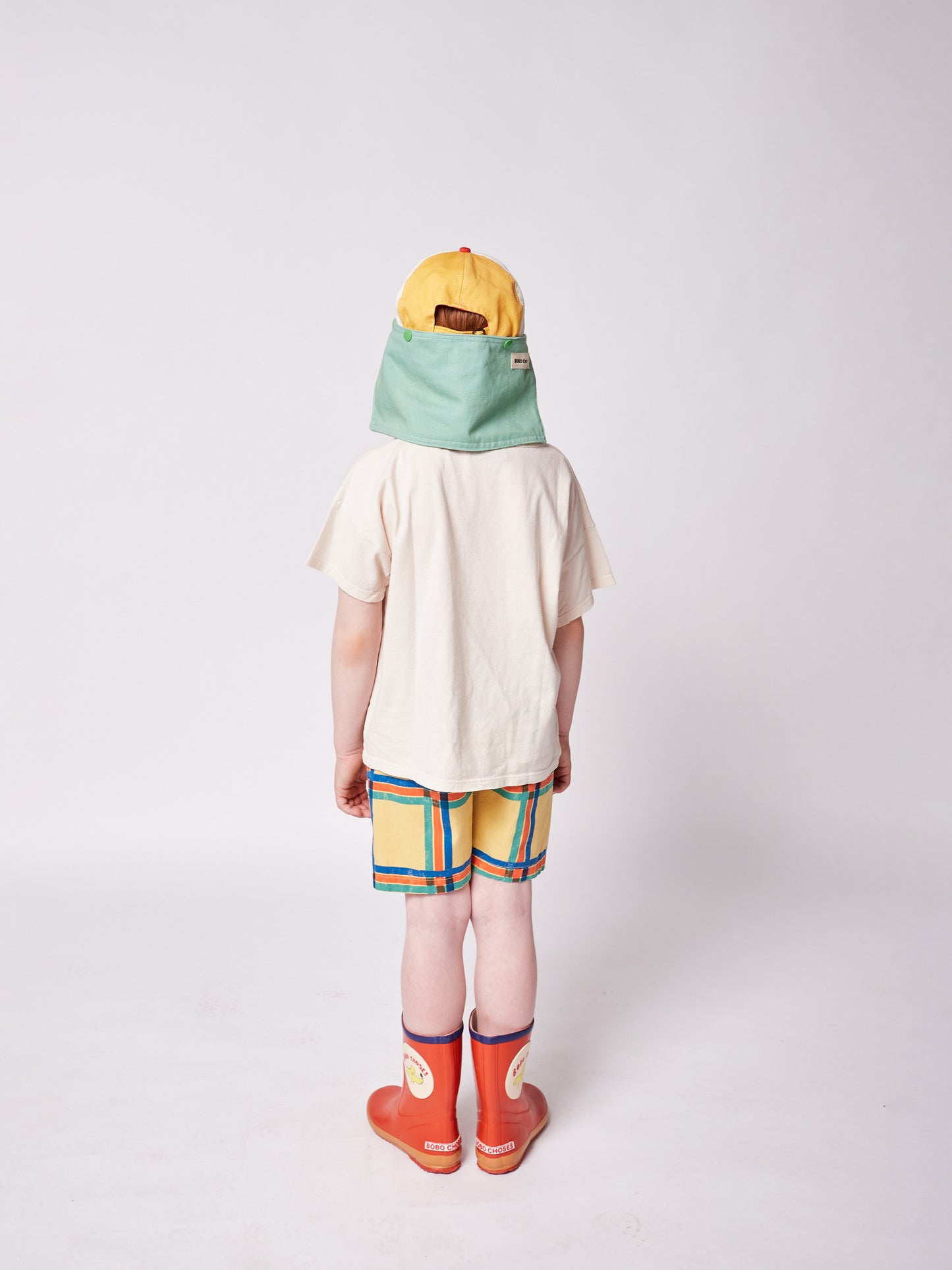 Square Woven Bermuda Shorts