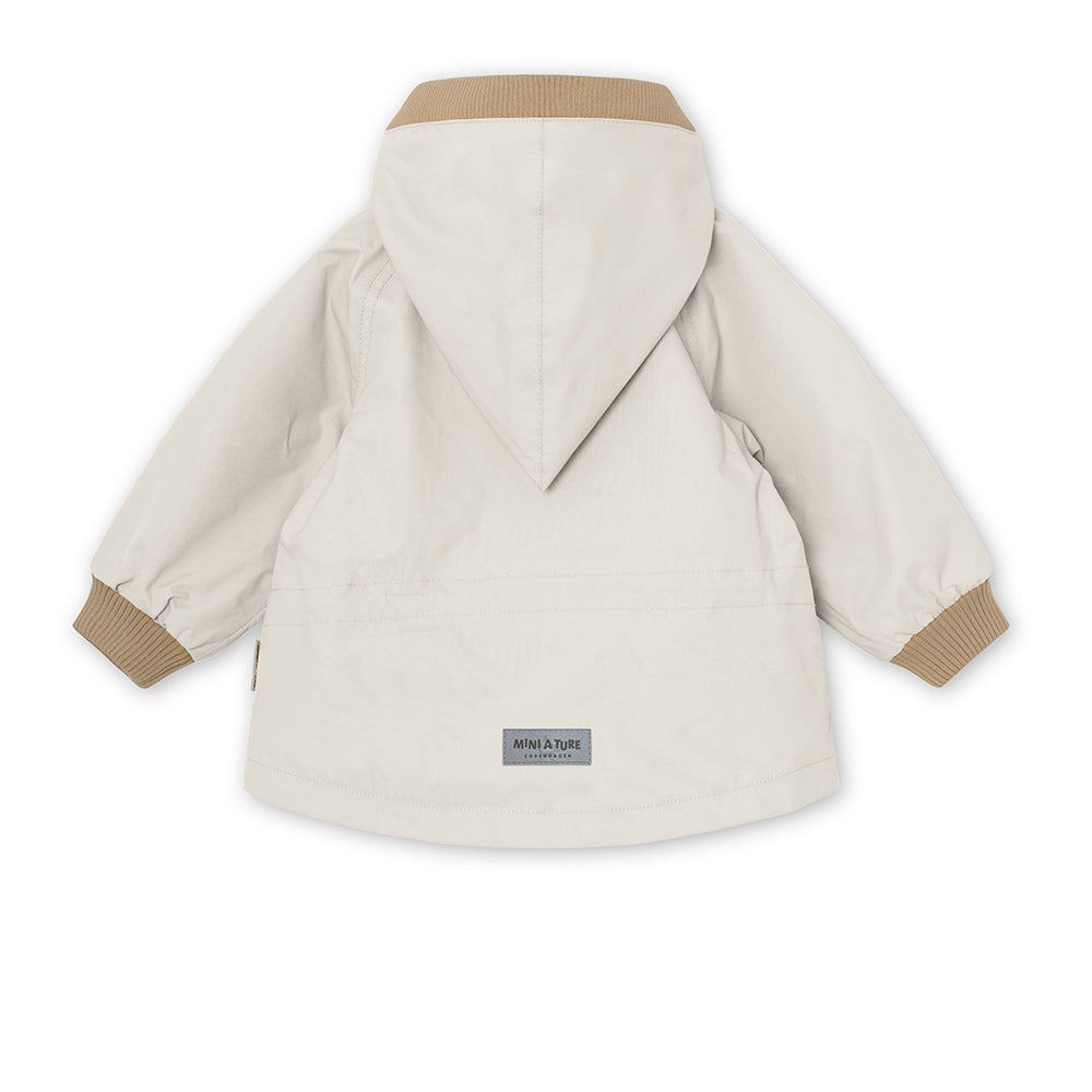 WAI FLEECE LINED SPRING JACKET GRS - White Swan