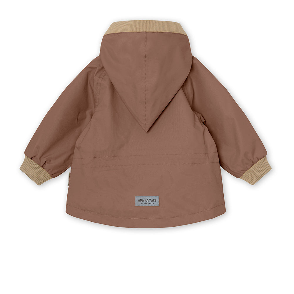 WAI FLEECE LINED SPRING JACKET GRS - Brownie