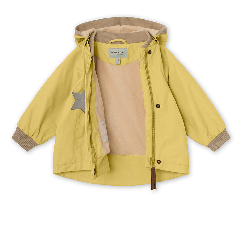 WAI FLEECE LINED SPRING JACKET GRS - Dusky Citron