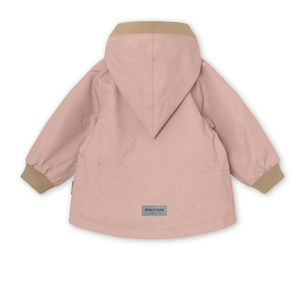 WAI FLEECE LINED SPRING JACKET GRS - Rose Smoke