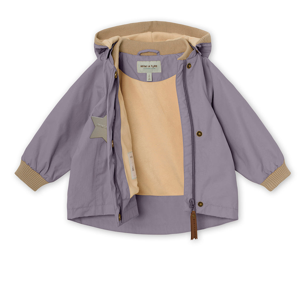 WAI FLEECE LINED SPRING JACKET GRS - Minimal Lilac