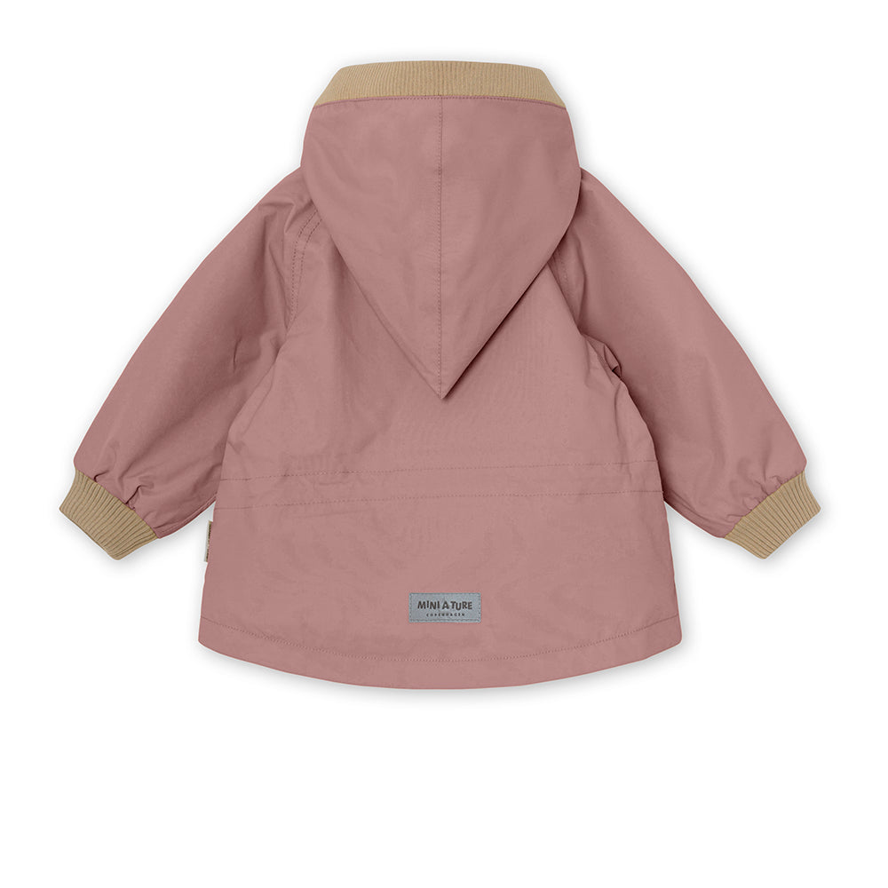 WAI FLEECE LINED SPRING JACKET GRS - Pale Woodrose