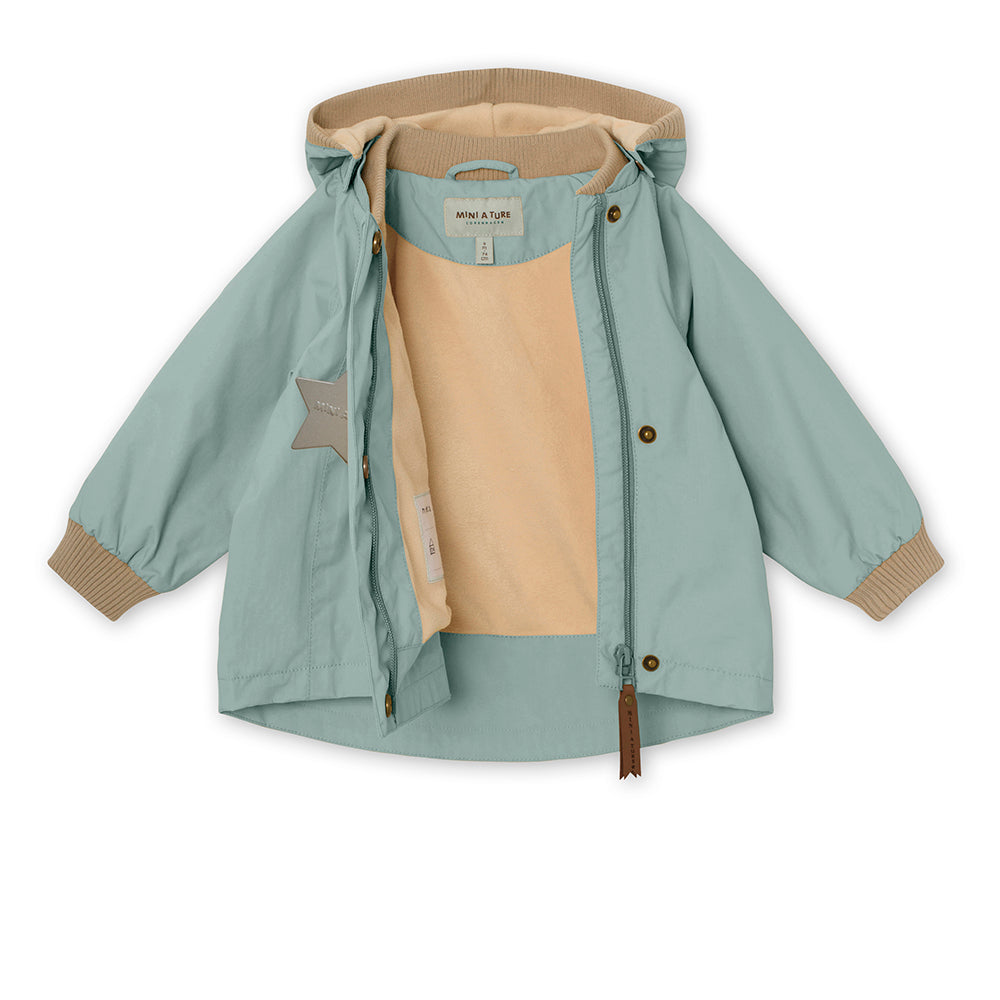 WAI FLEECE LINED SPRING JACKET GRS - Gray Mist