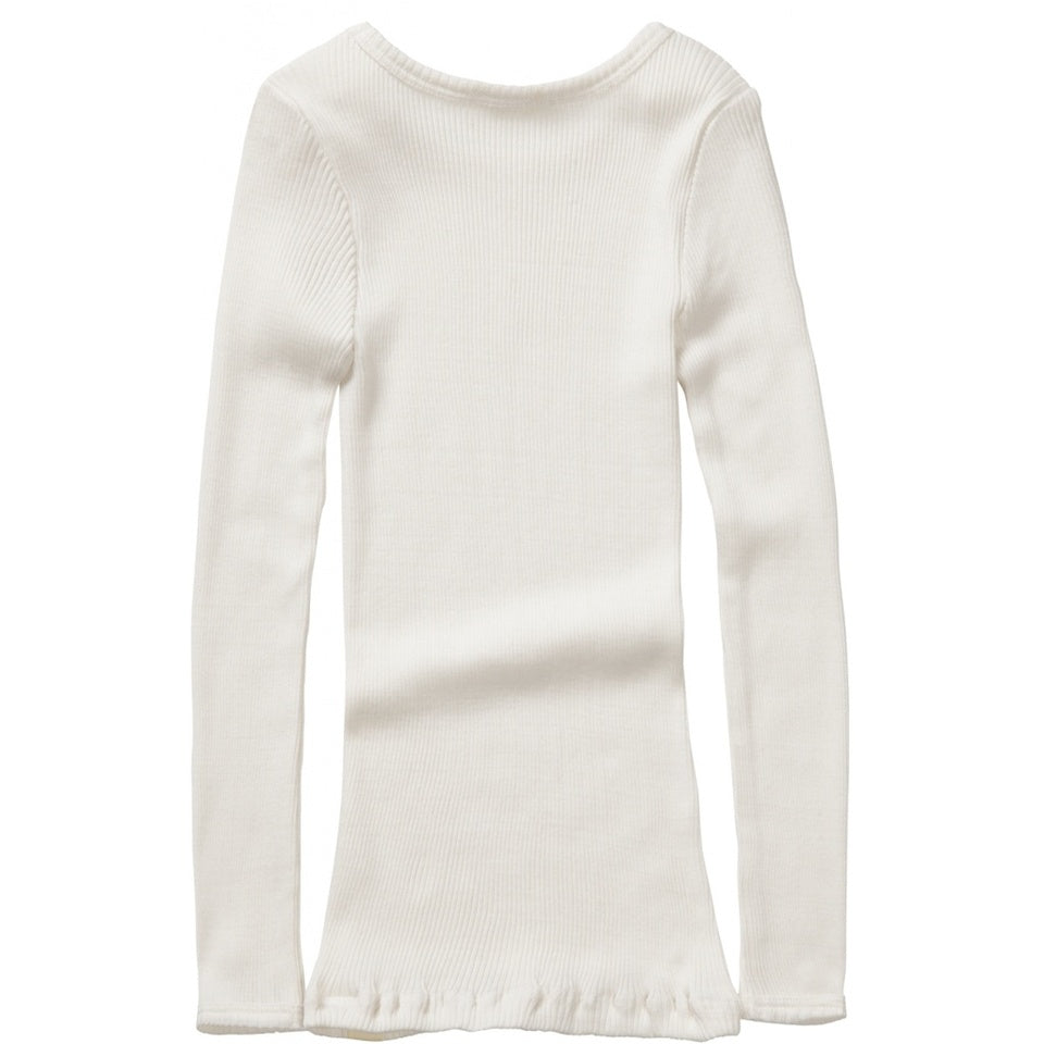 Bergen Classic Ls Blouse Cream