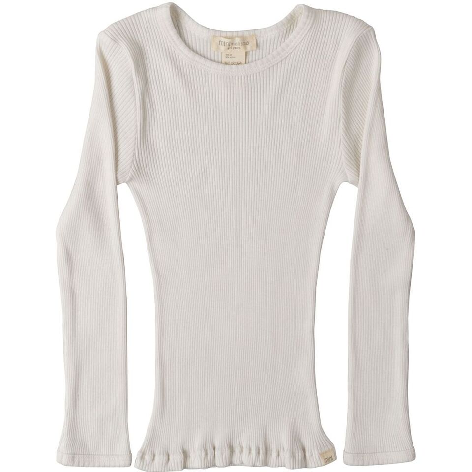 Bergen Classic Ls Blouse Cream