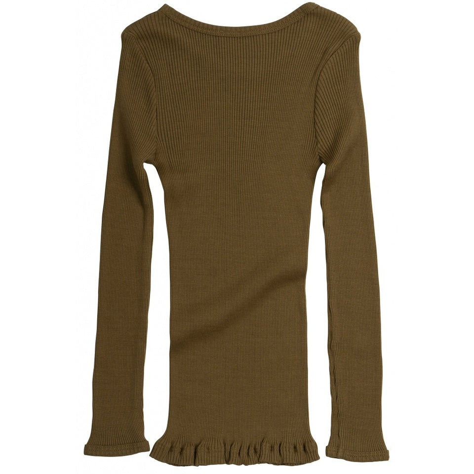 Bergen Classic Ls Blouse Seaweed