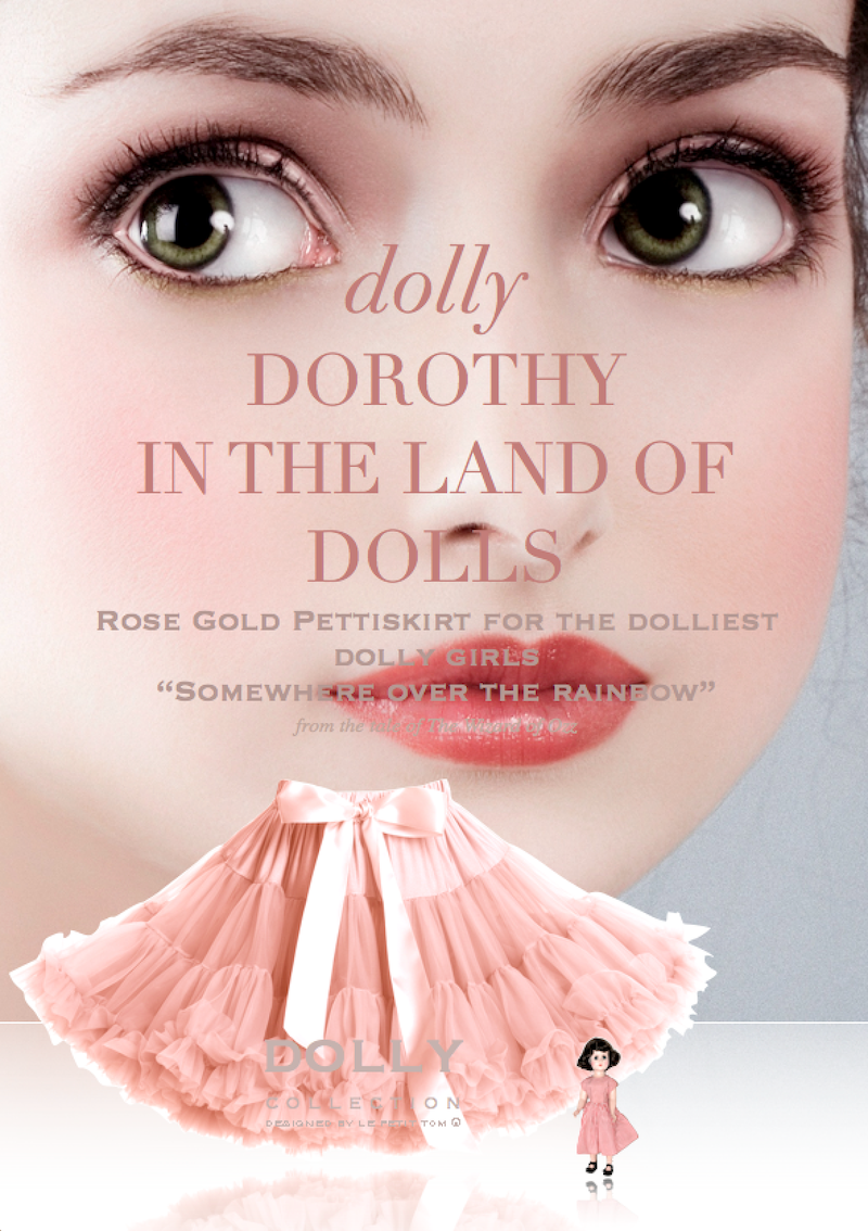 Dorothy In The Land Of Dolls Pettiskirt Kjol Ballet Pink