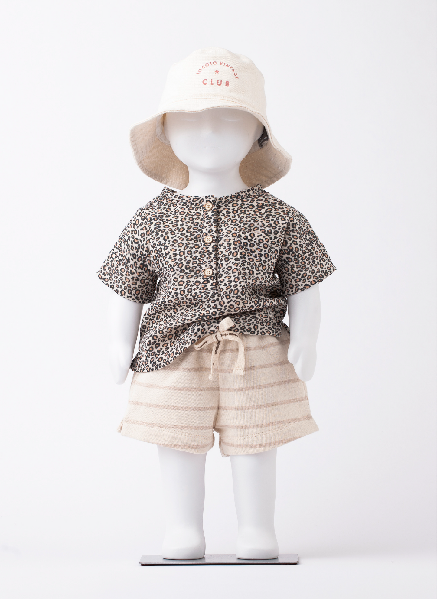 Denim Cap "TOCOTO VINTAGE CLUE" Ecru