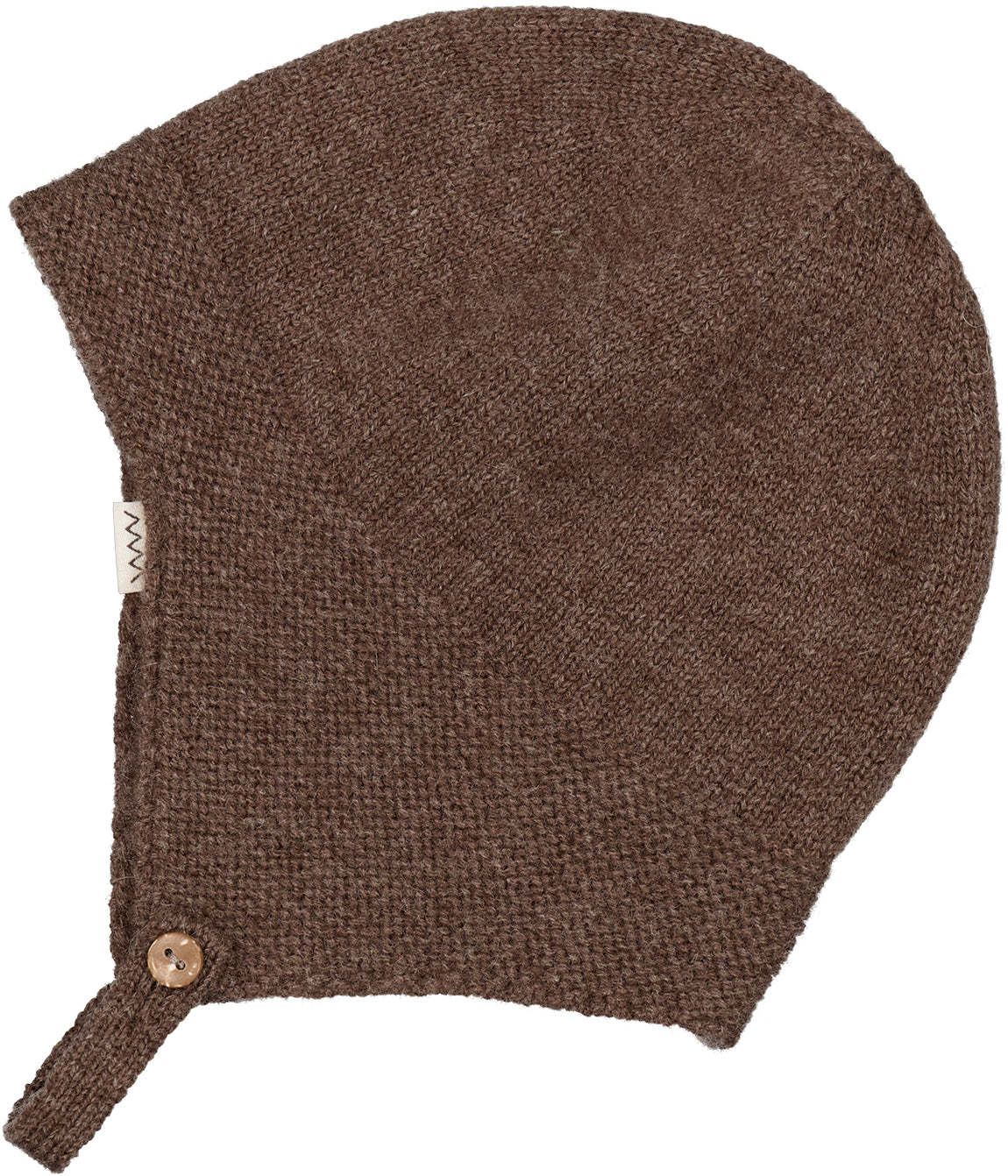 Aly, Baby hat - Dark Brown Mel.