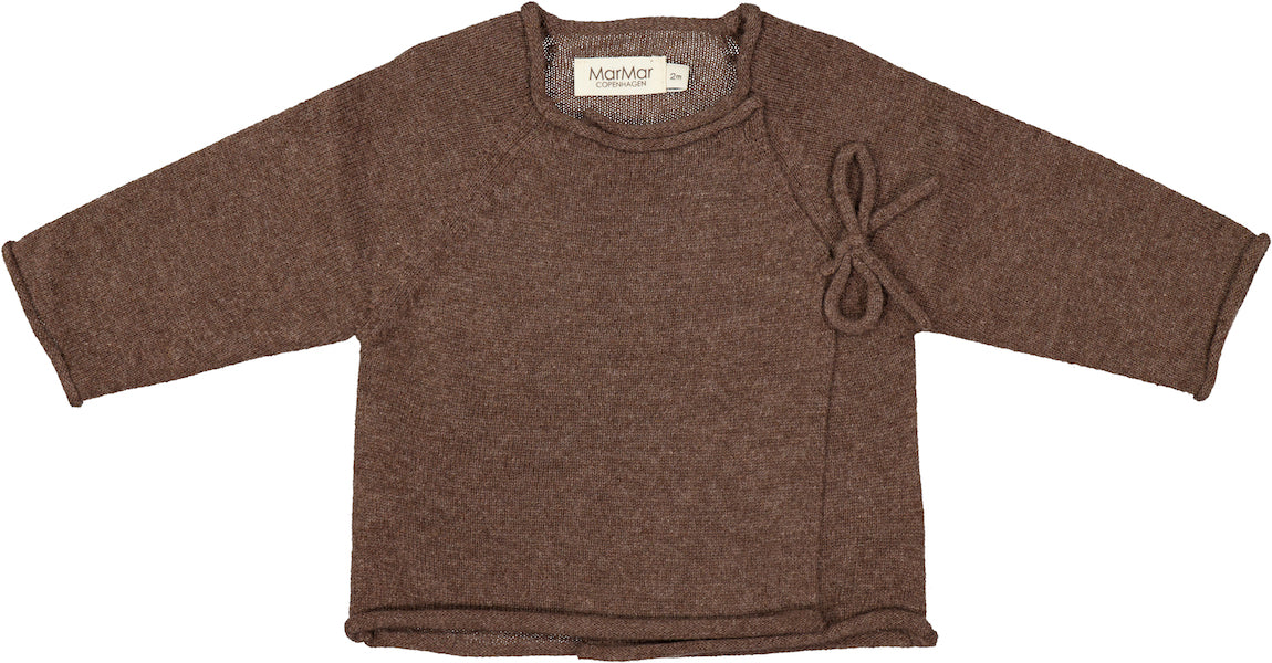 Tammie, Baby blouse- Dark Brown Mel.