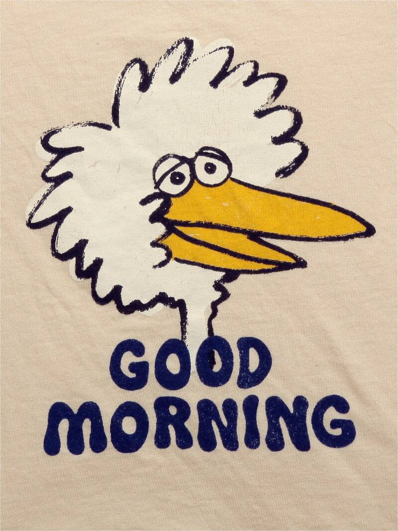 Birdie long sleeve T-shirt soybean