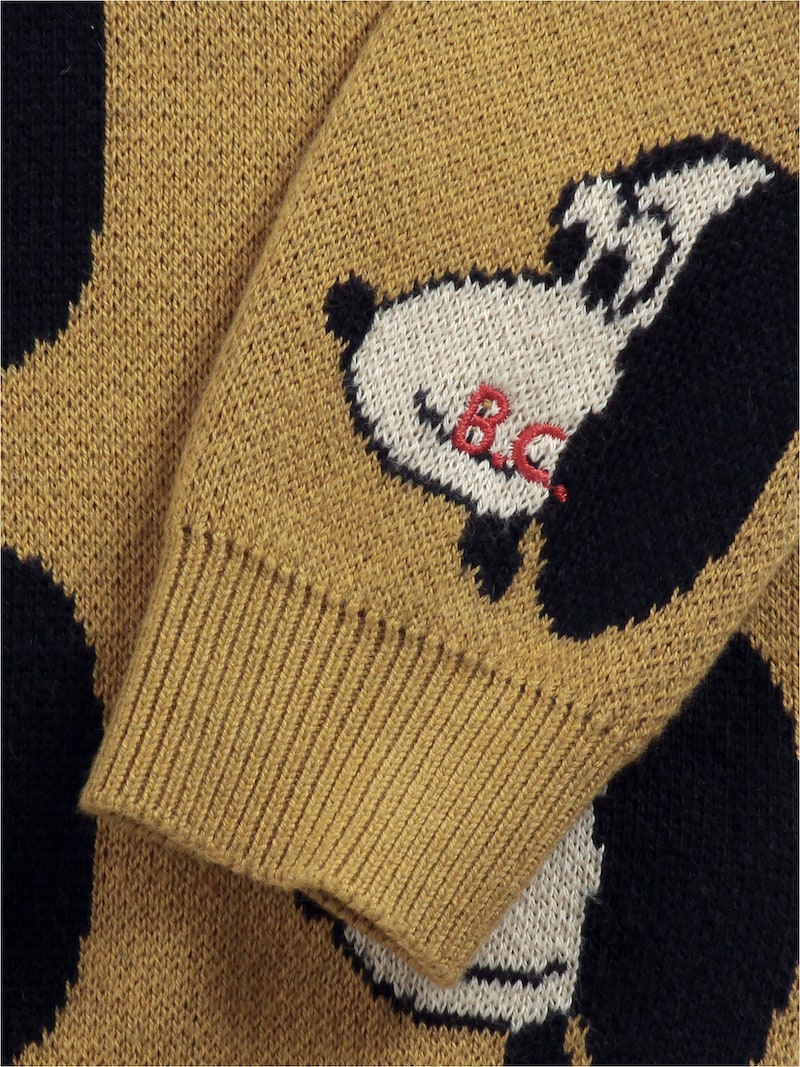 Doggie All Over knitted jumper apple cinnamon