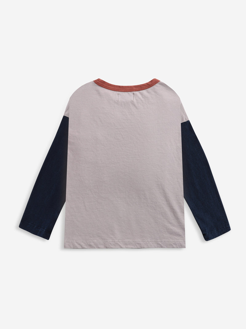 Doggie long sleeve T-shirt Royal Blue