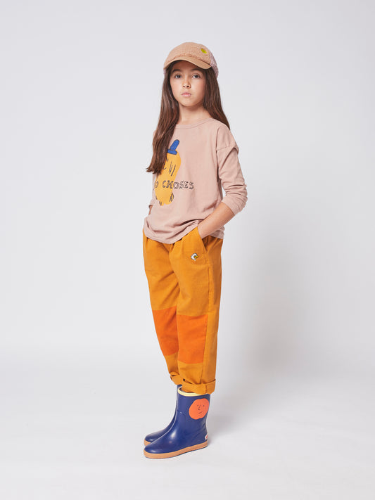 Dog in a hat long sleeve T-shirt tuscany