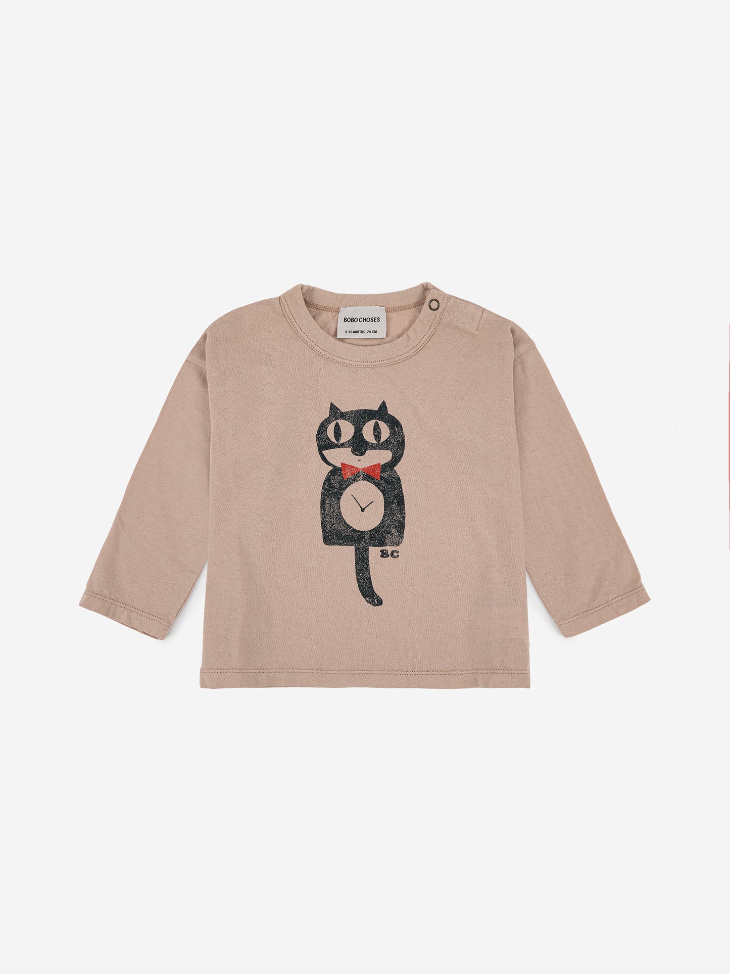 Cat o'clock long sleeve T-shirt