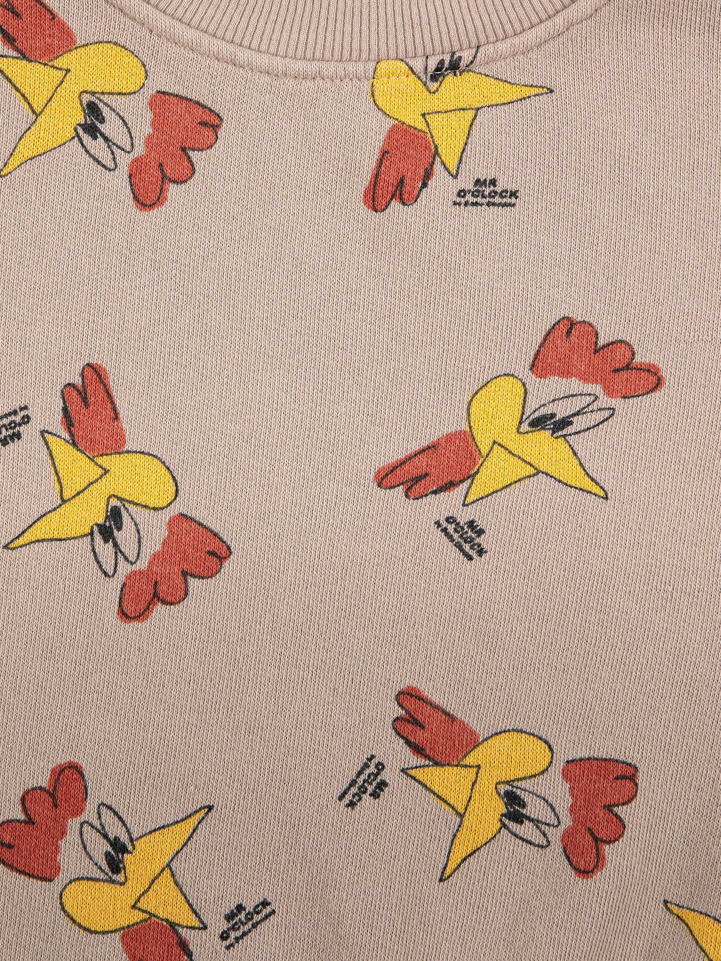 Mr O'clock all over sweatshirt