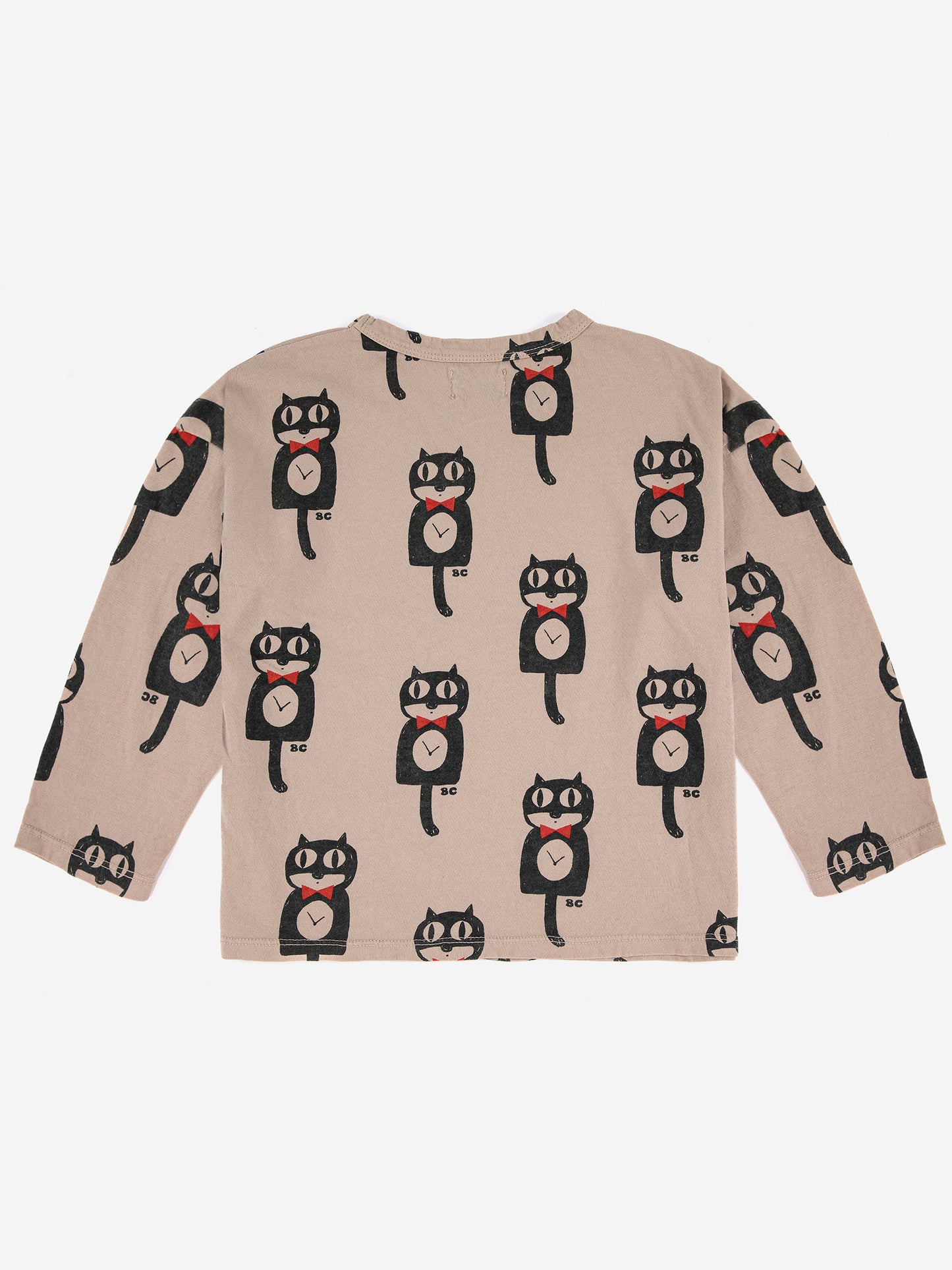 Cat O'Clock all over long sleeve T-shirt