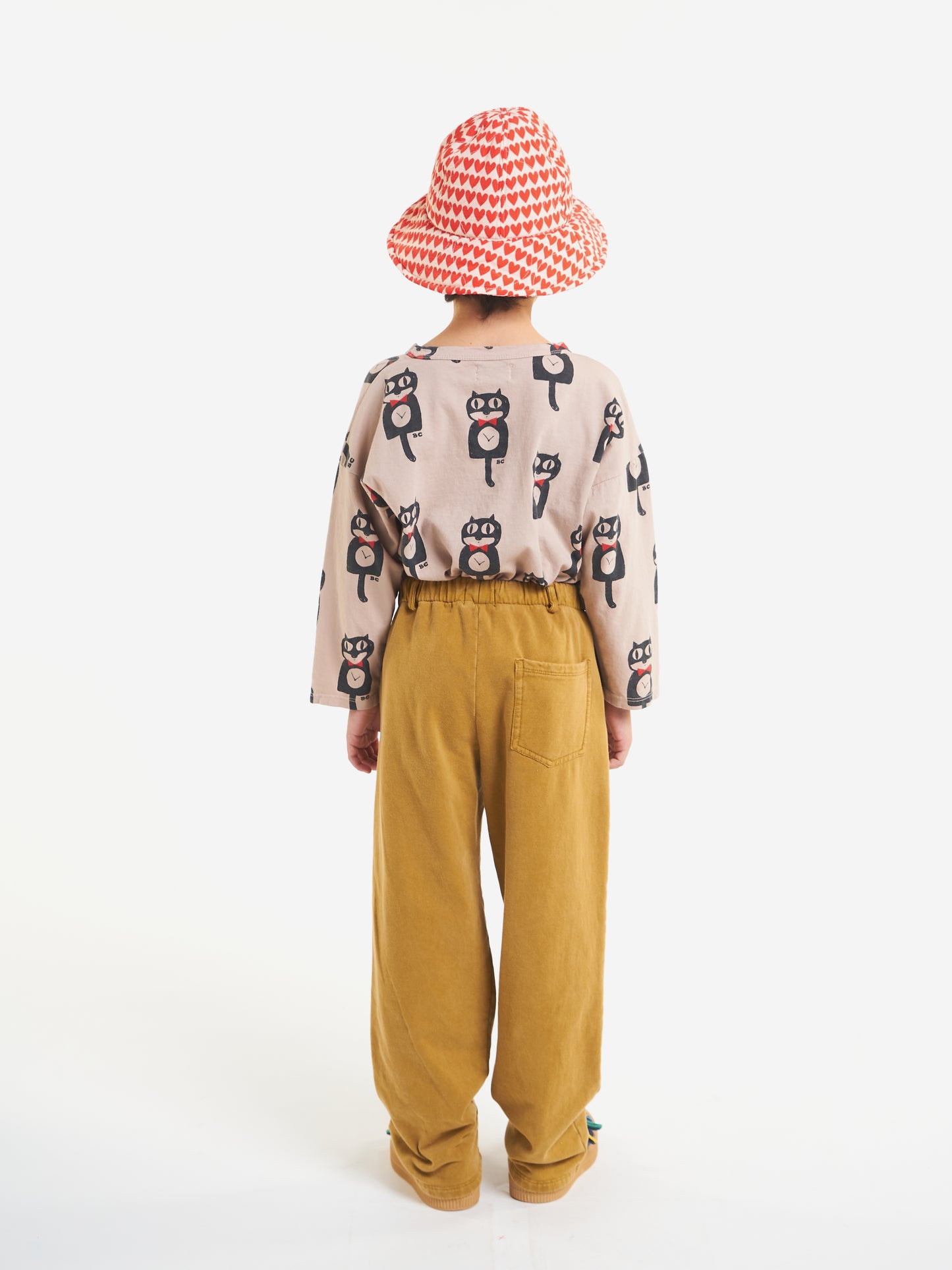 Cat O'Clock all over long sleeve T-shirt