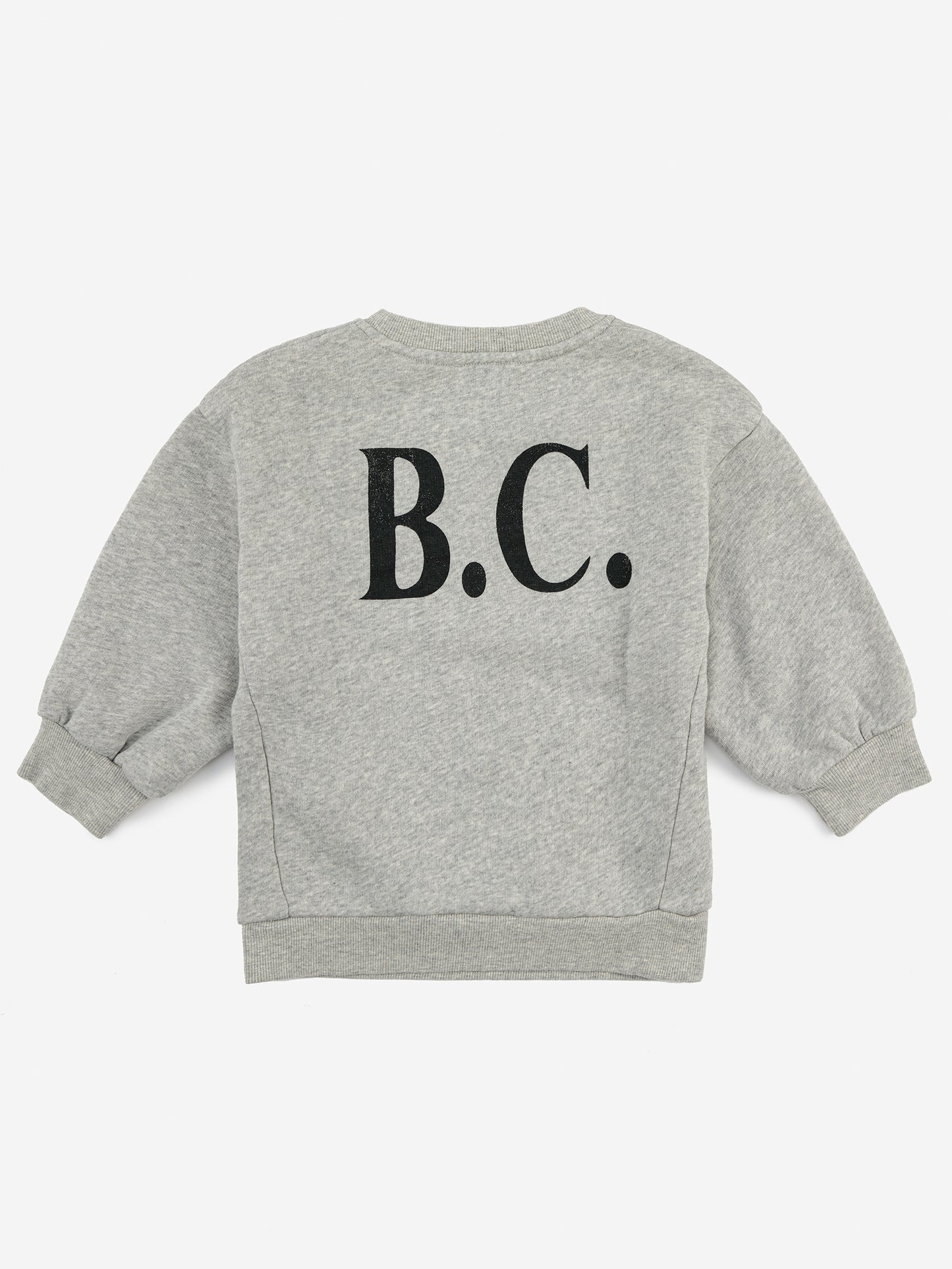 Cat O'clock grey melange sweatshirt