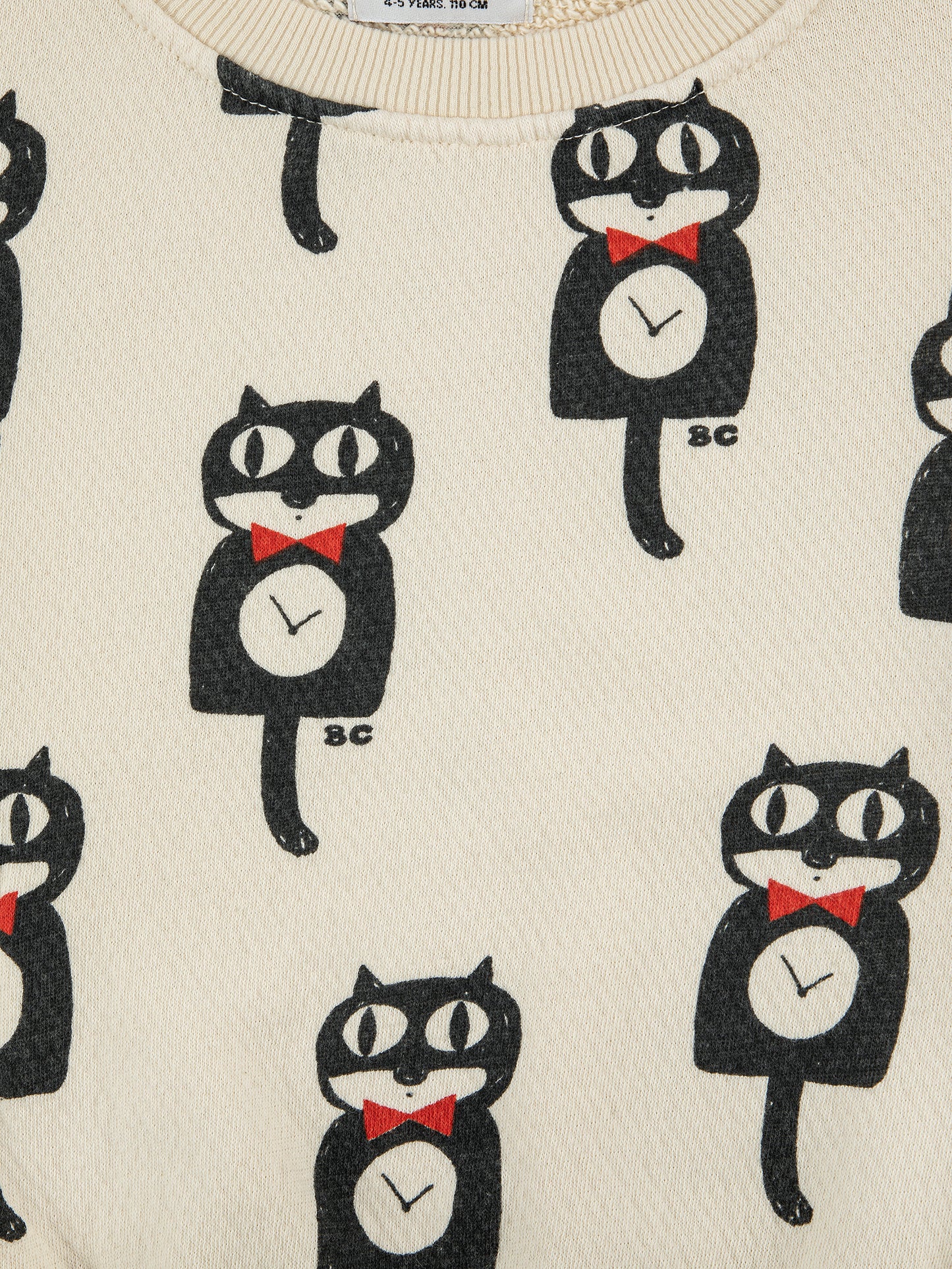 Cat O'Clock all over sweatshirt