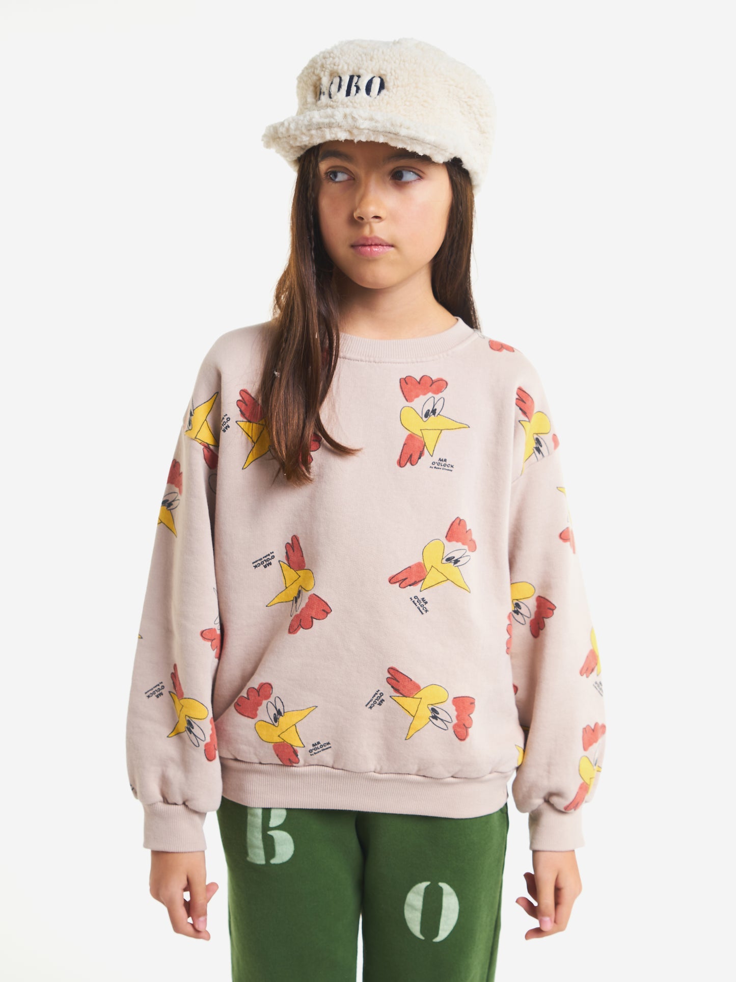 Mr O'Clock all over sweatshirt