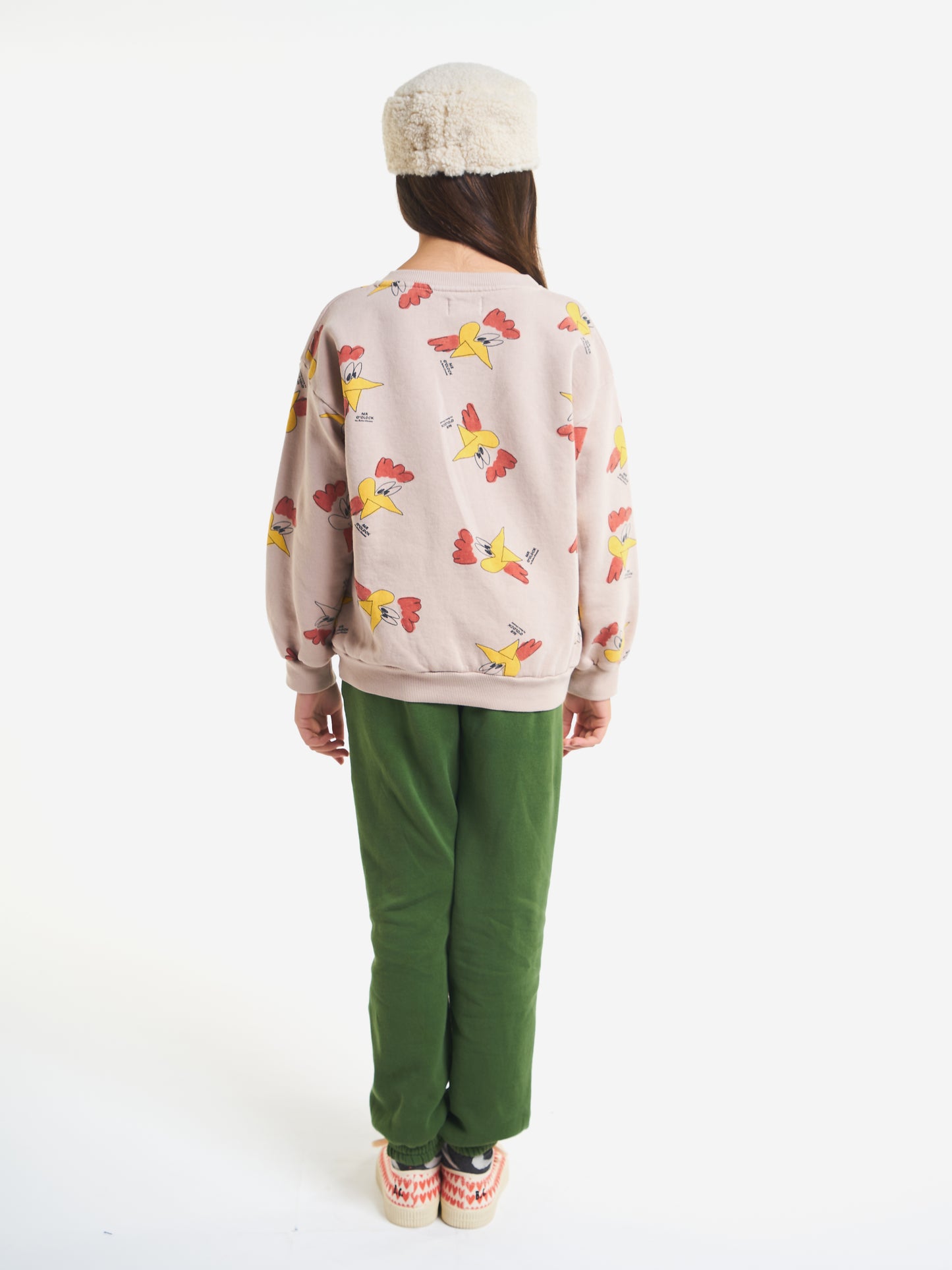 Mr O'Clock all over sweatshirt