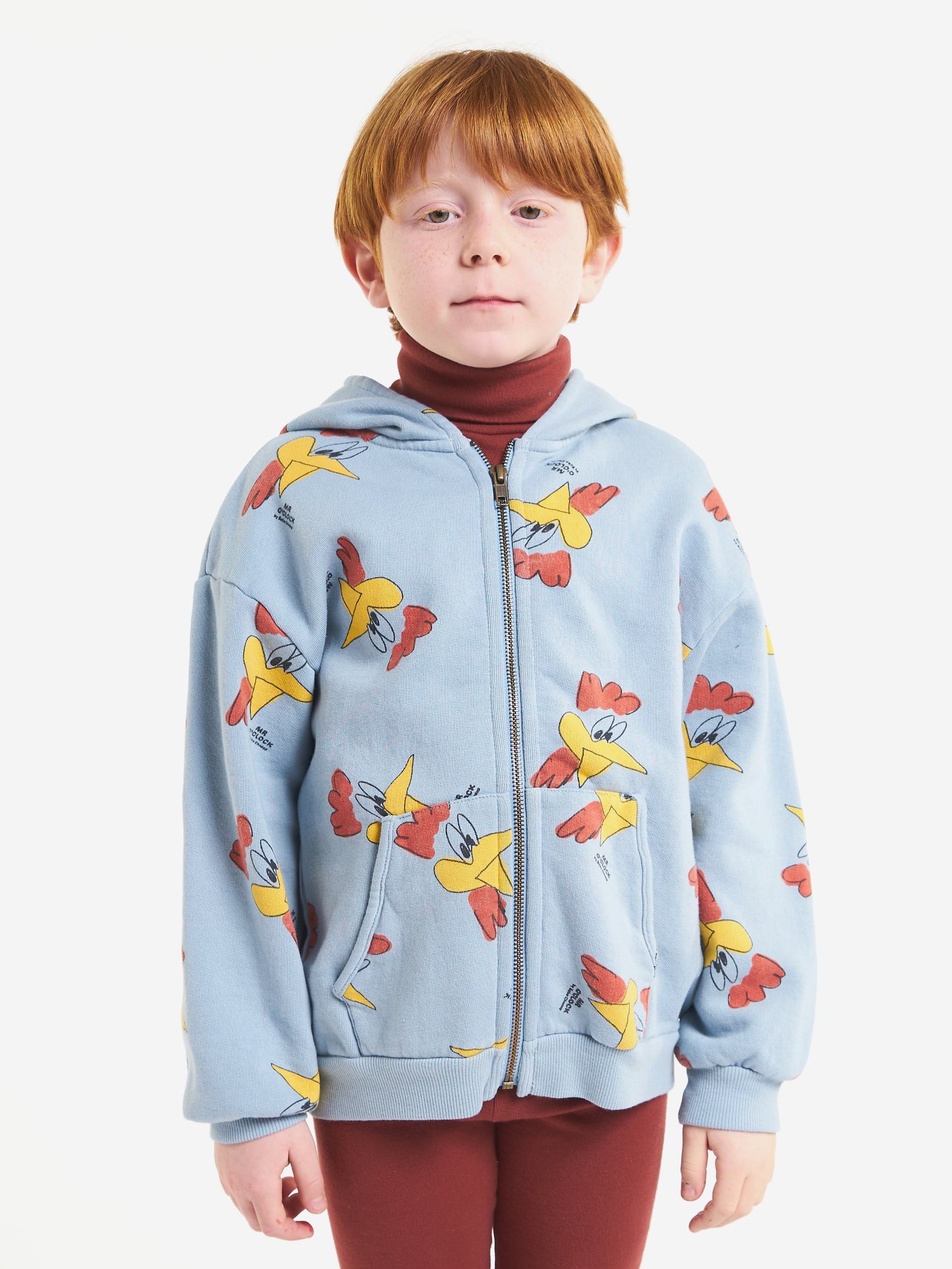 Mr O'Clock all over hooded sweatshirt