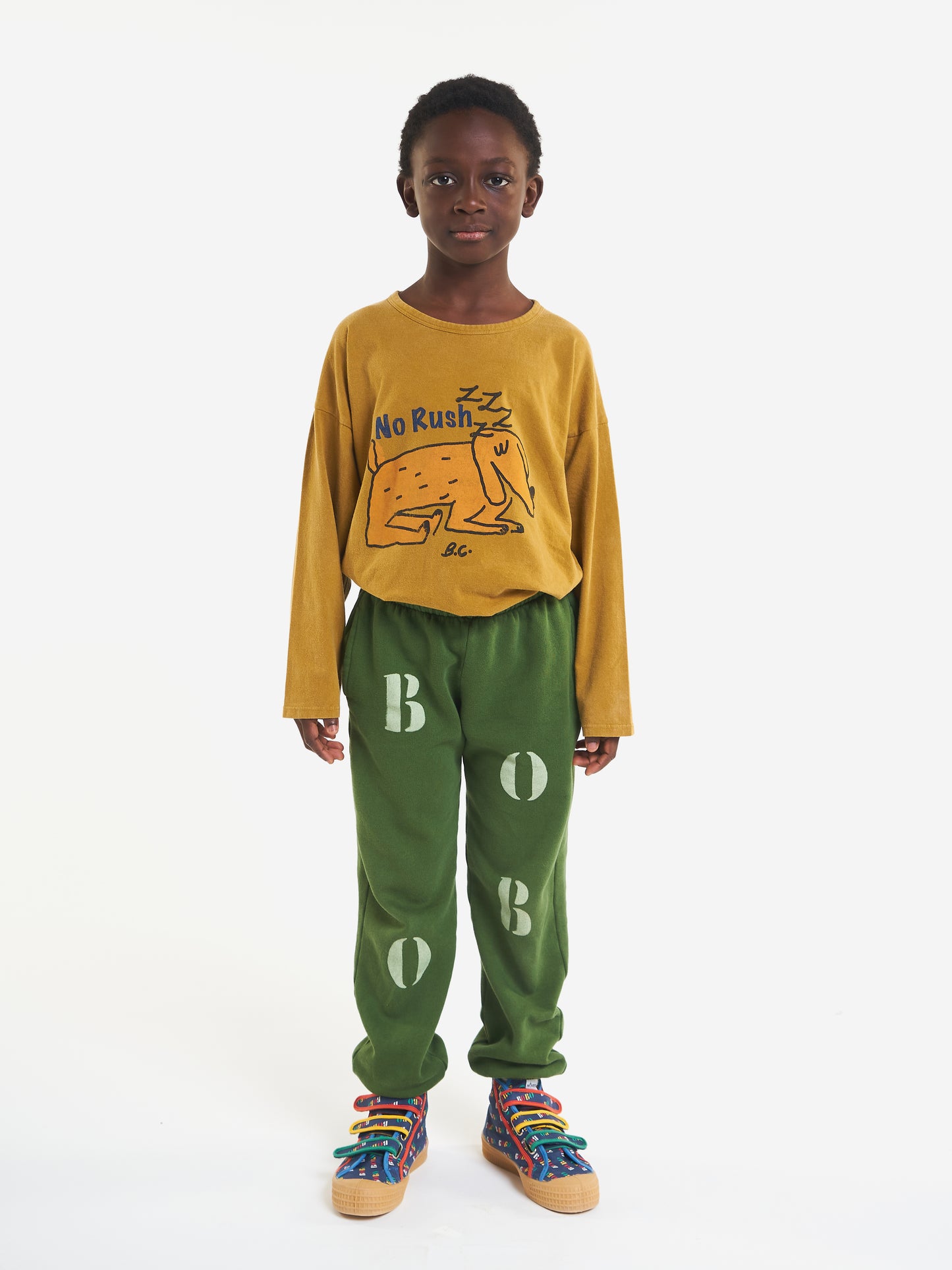 Bobo White Jogging Pants