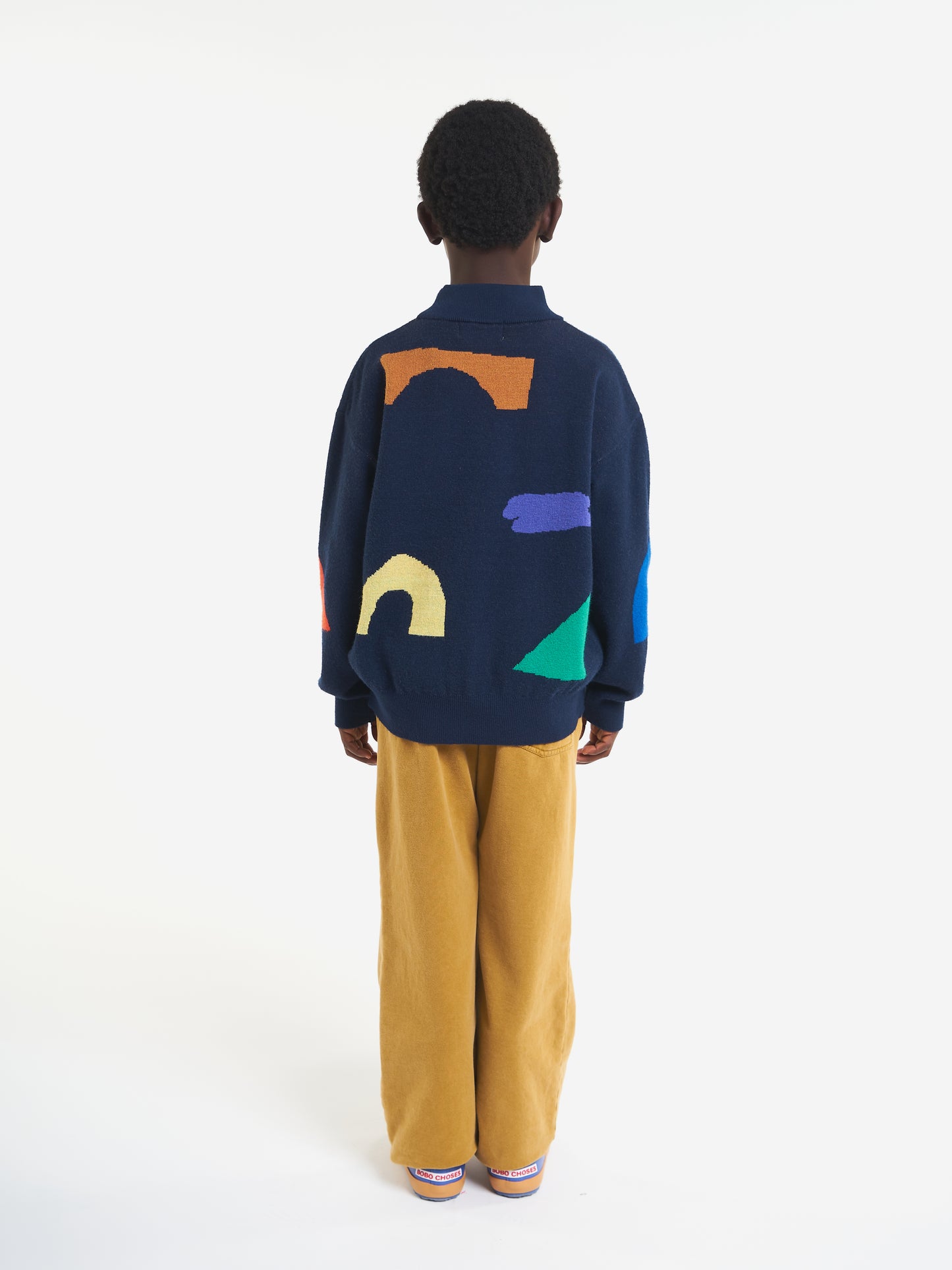 Knee patches jogging pants