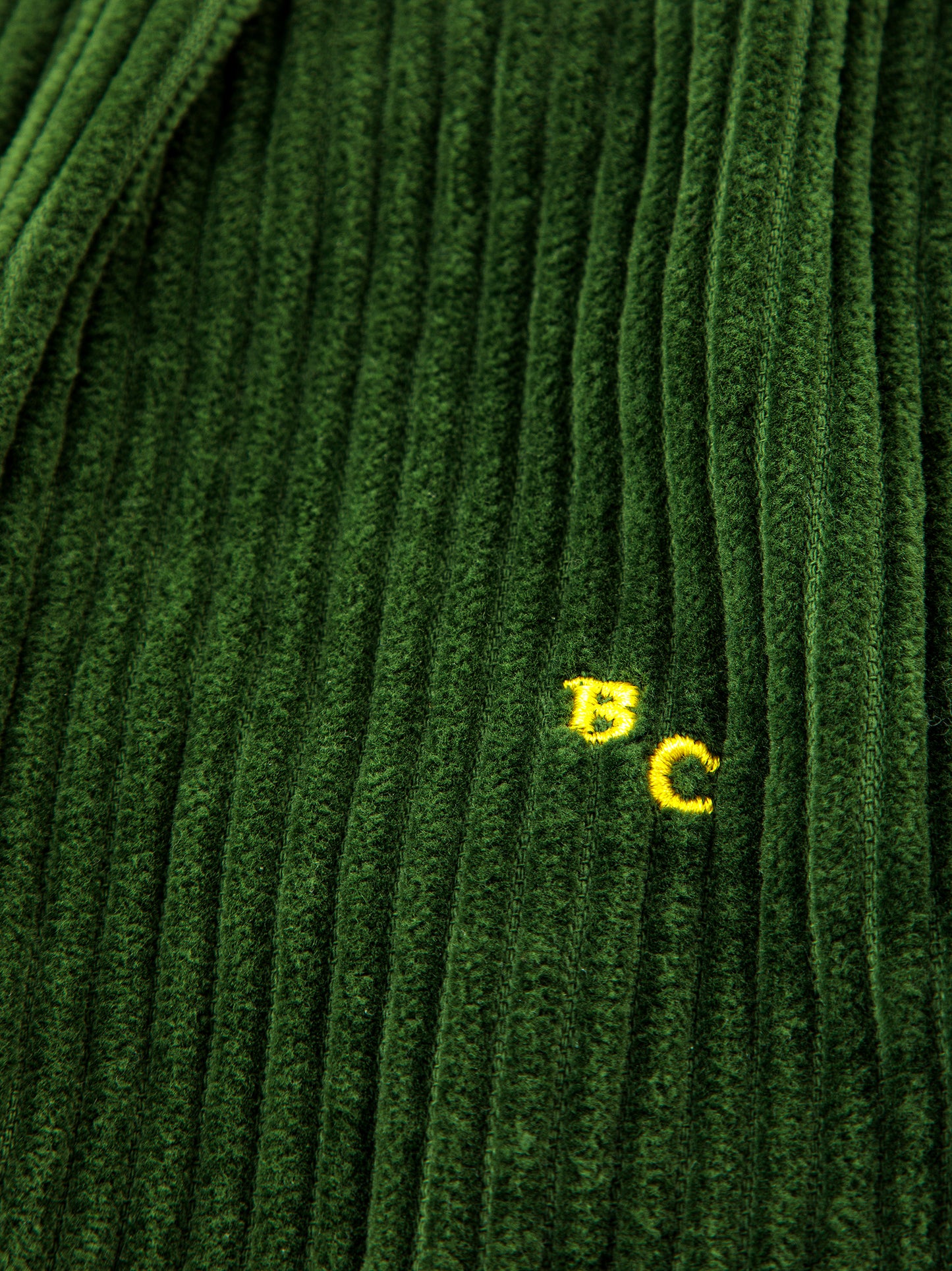 Cat O'Clock Embroidery Baggy Trousers