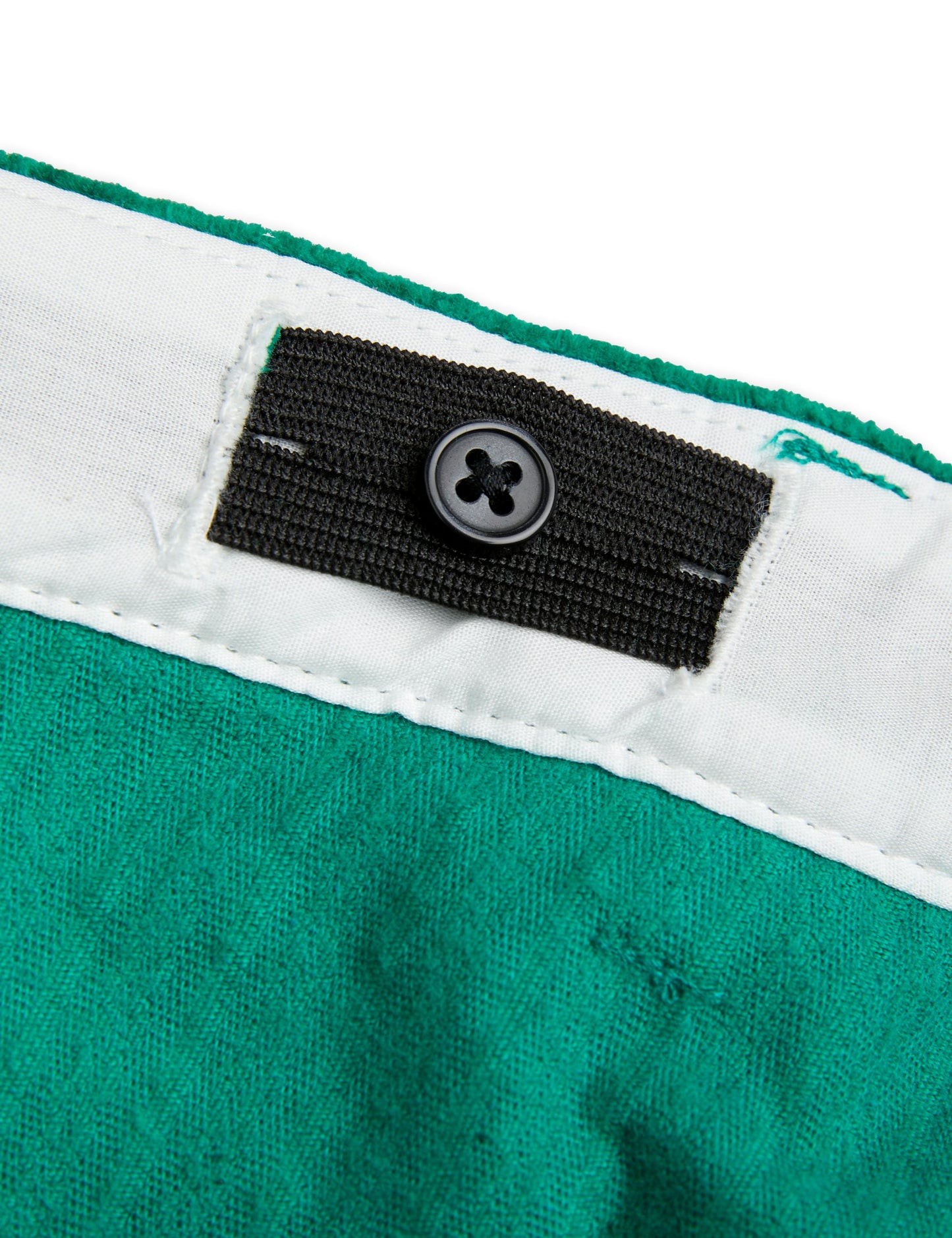 Corduroy Flared Trousers Green