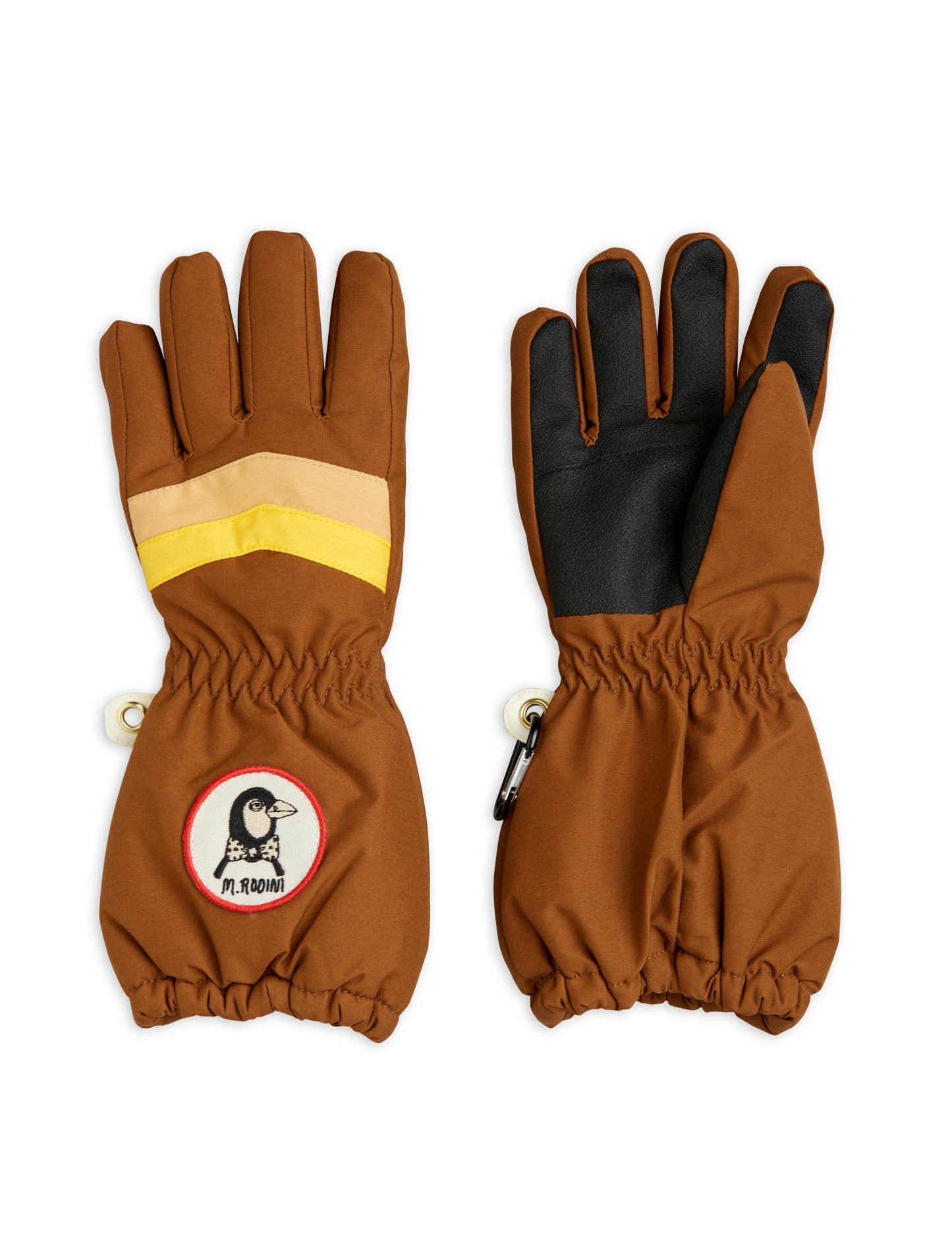 Ski glove Brown