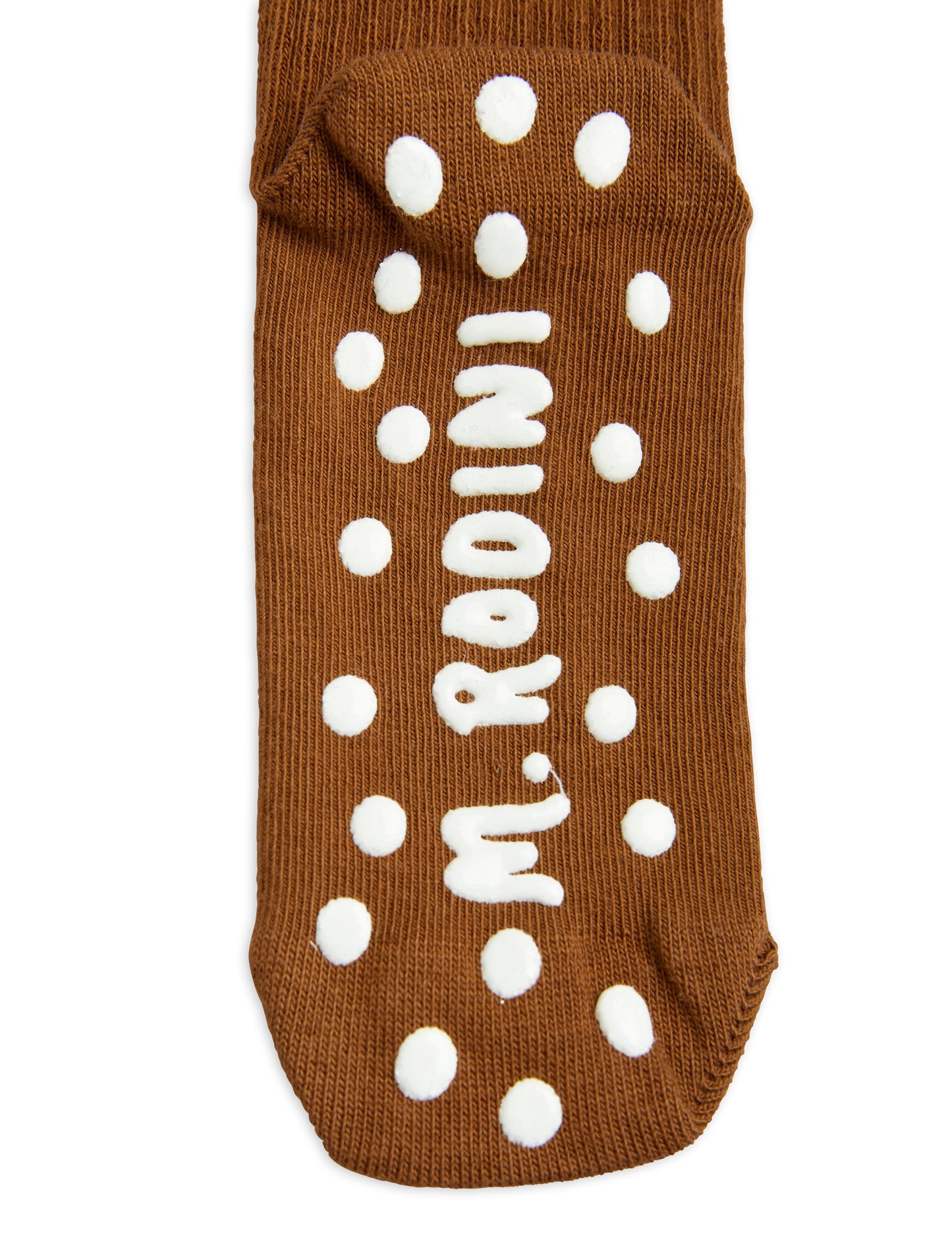 Swan Sock Anti Slip Brown