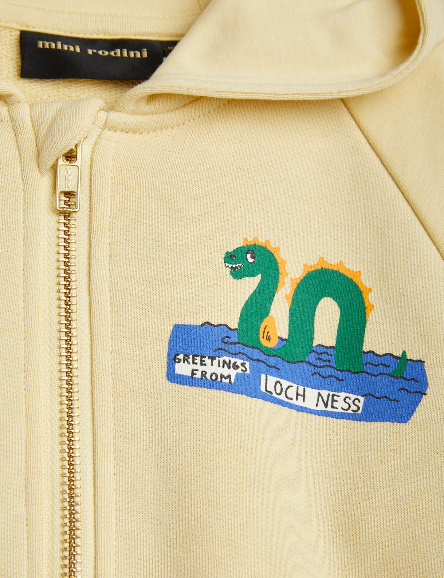 Loch Ness SP Zip Hoodie Yellow