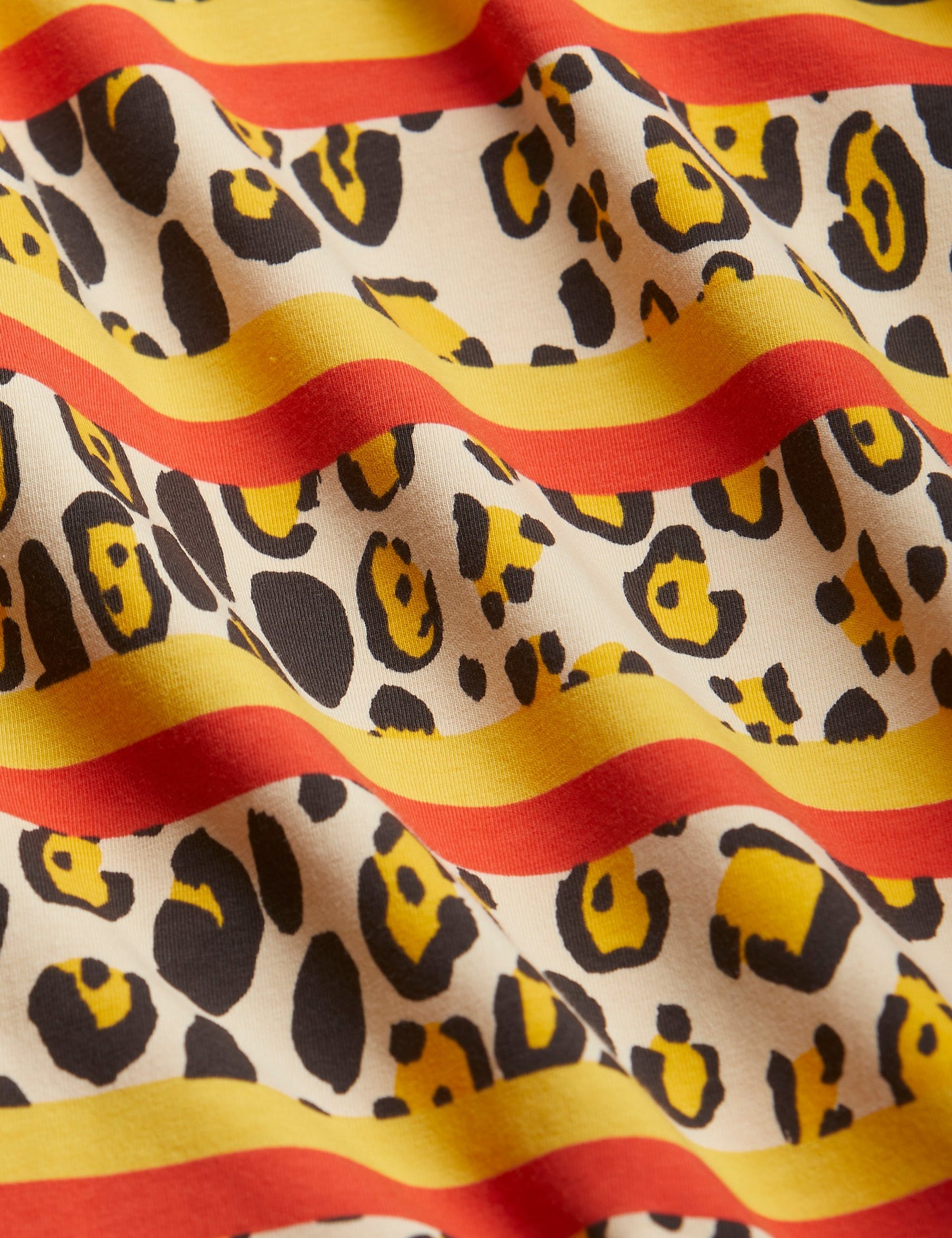 Leopard Stripe aop LS Tee